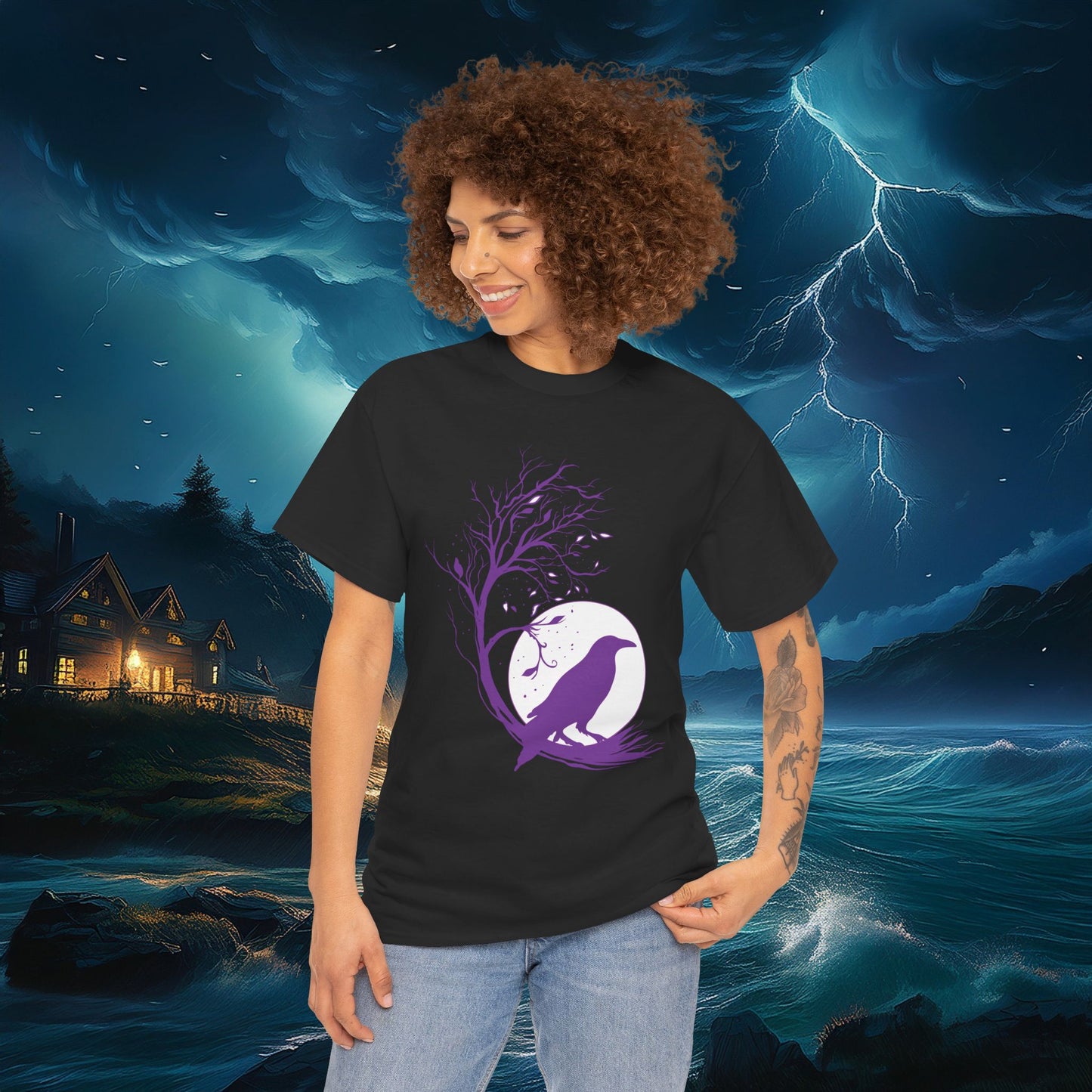 Purple Raven Tee
