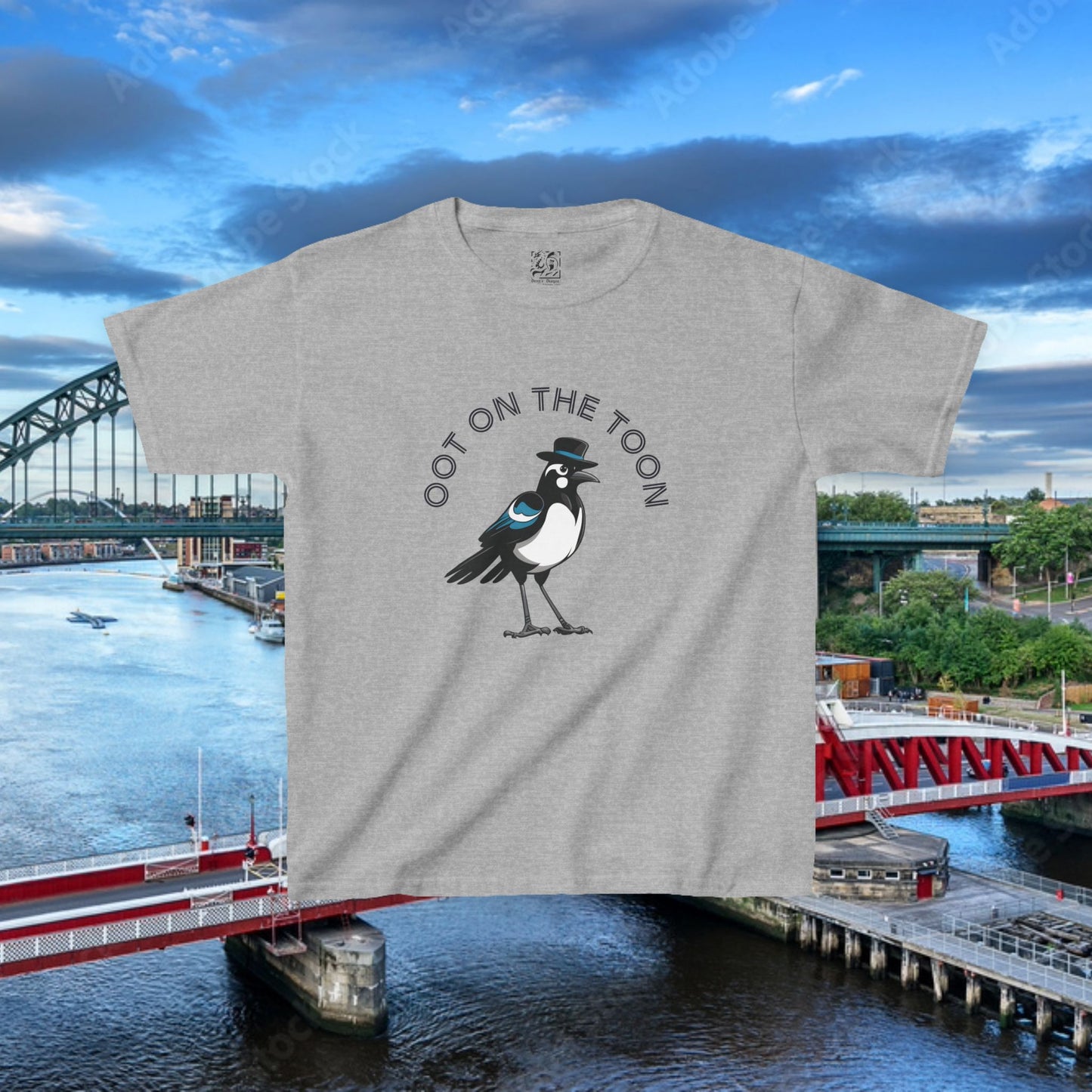 Newcastle United "Oot on the Toon" Kids Tee