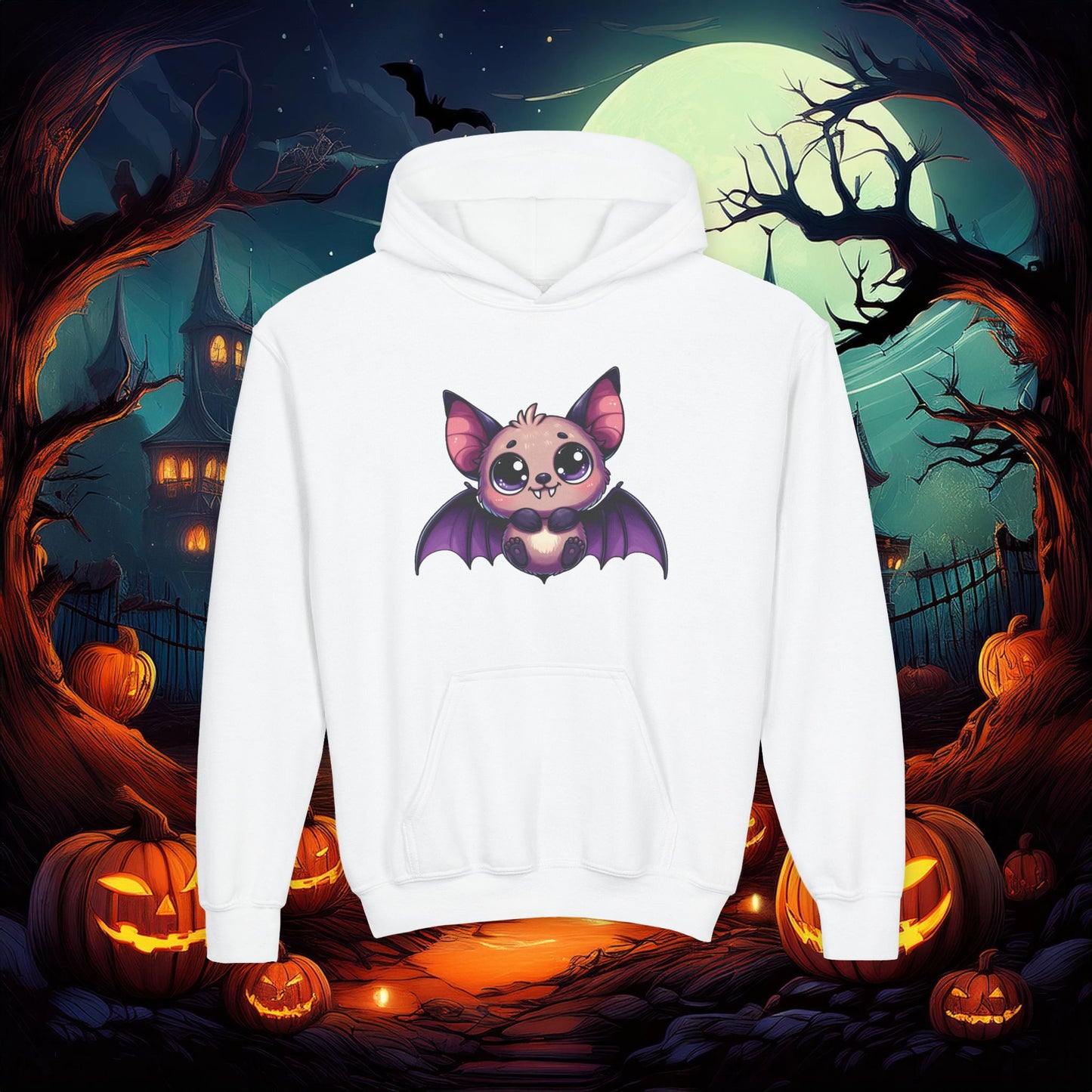 Little Bat Youth Hoodie