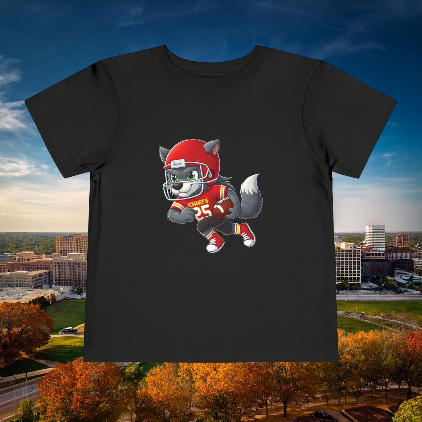 Kansas City Wolf Player Toddler Tee