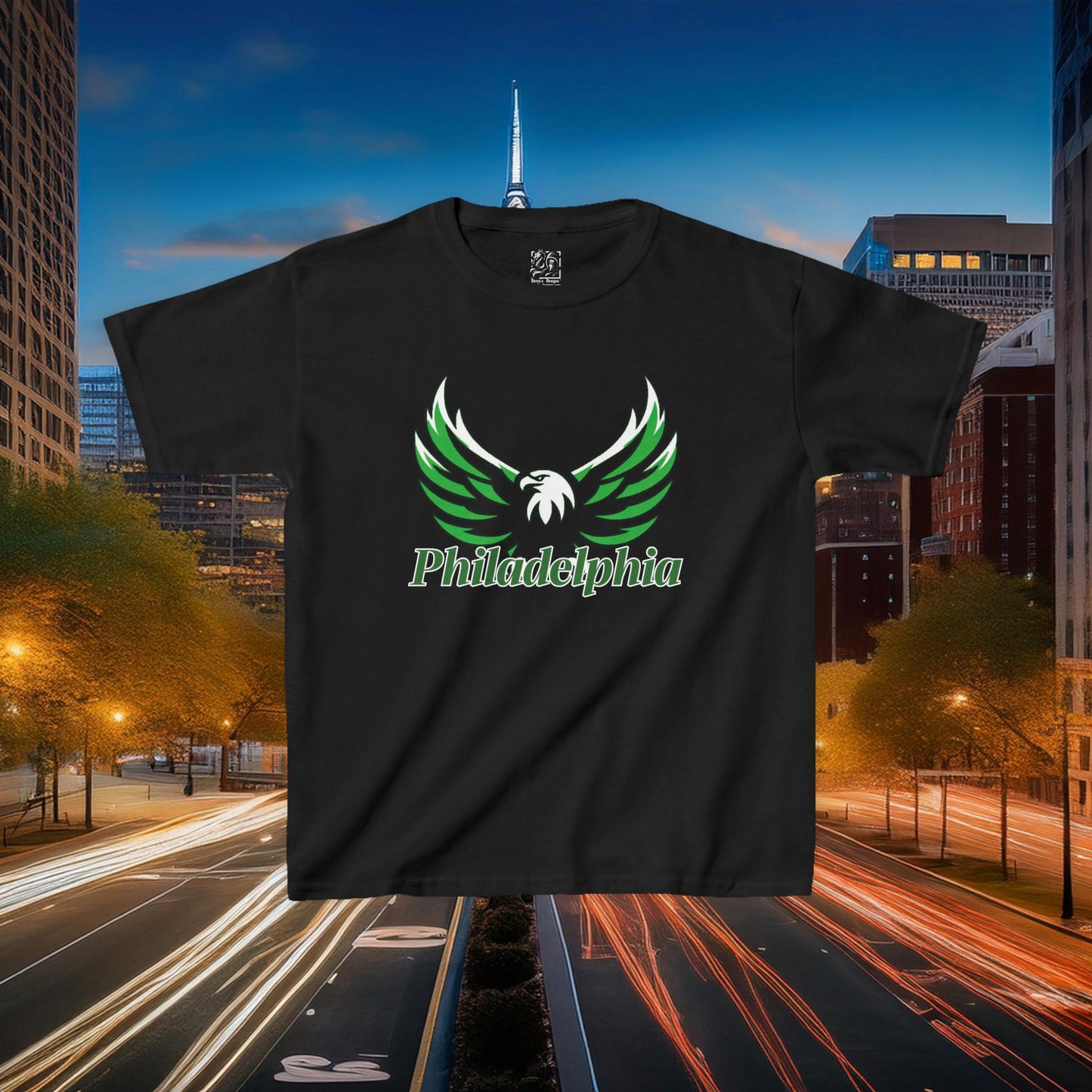 Philadelphia Eagle Logo Kids Tee