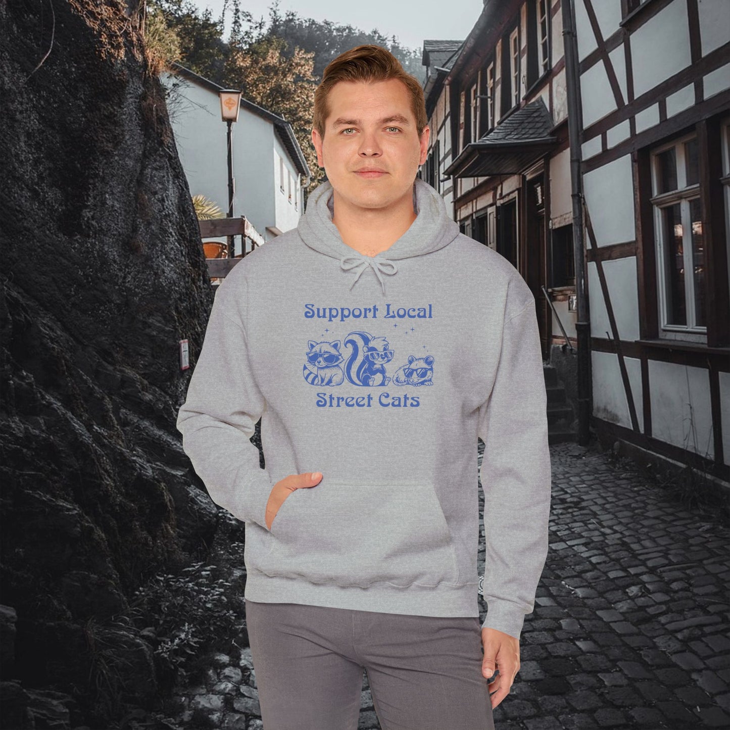 Support Local Street Cats Hoodie