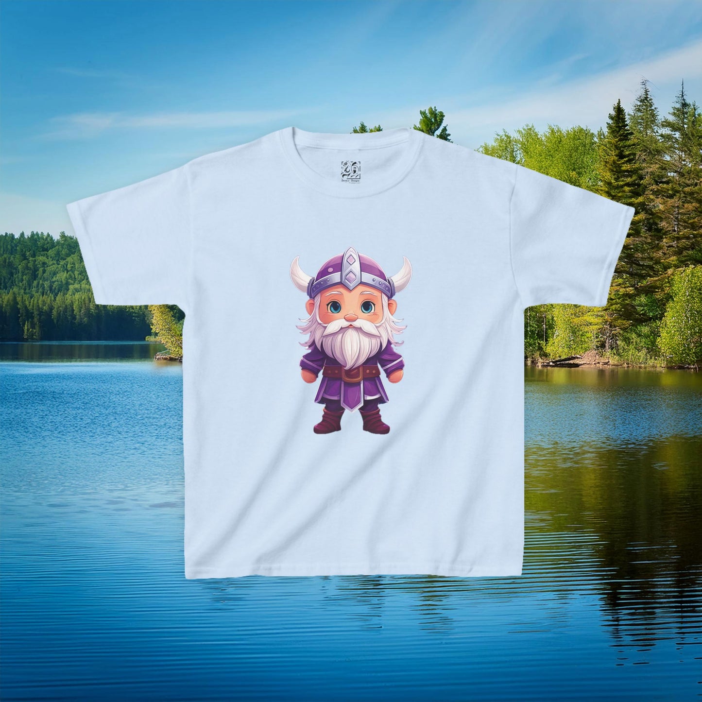 Purple Viking Kids Tee