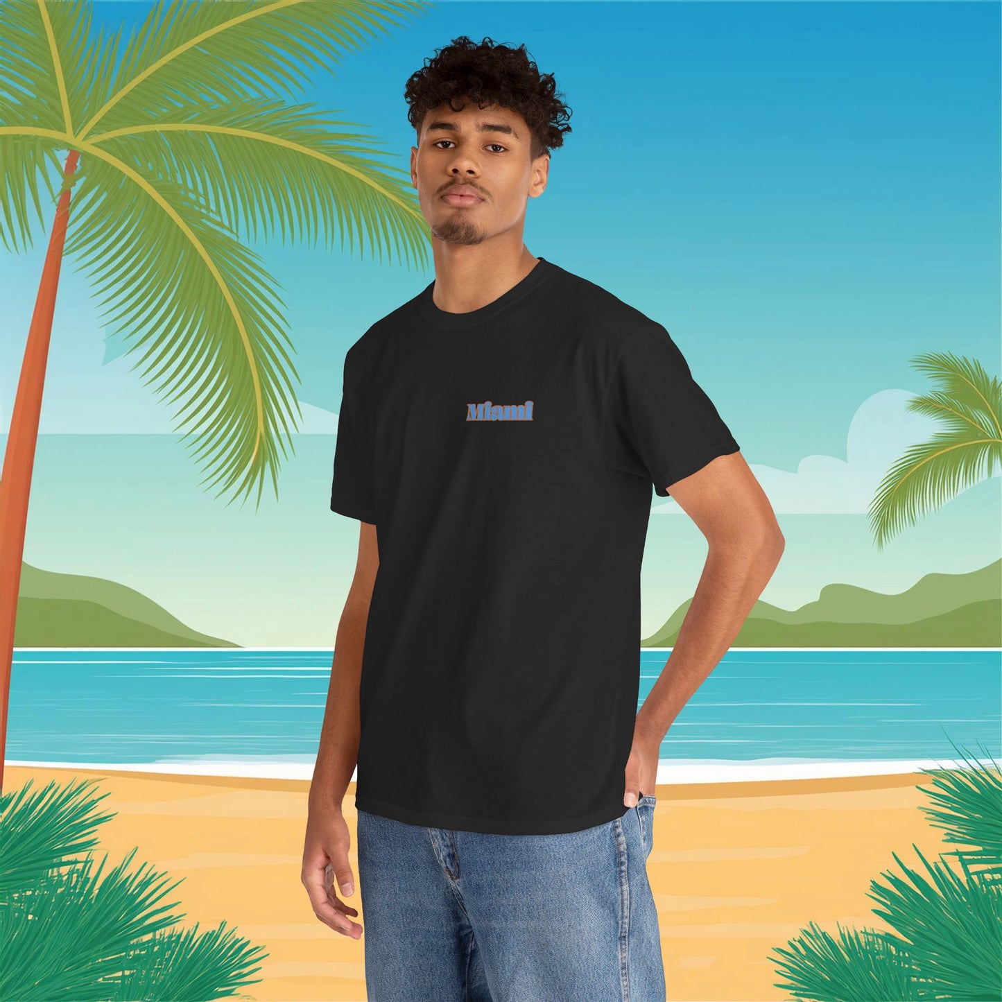 Miami Logo Tee