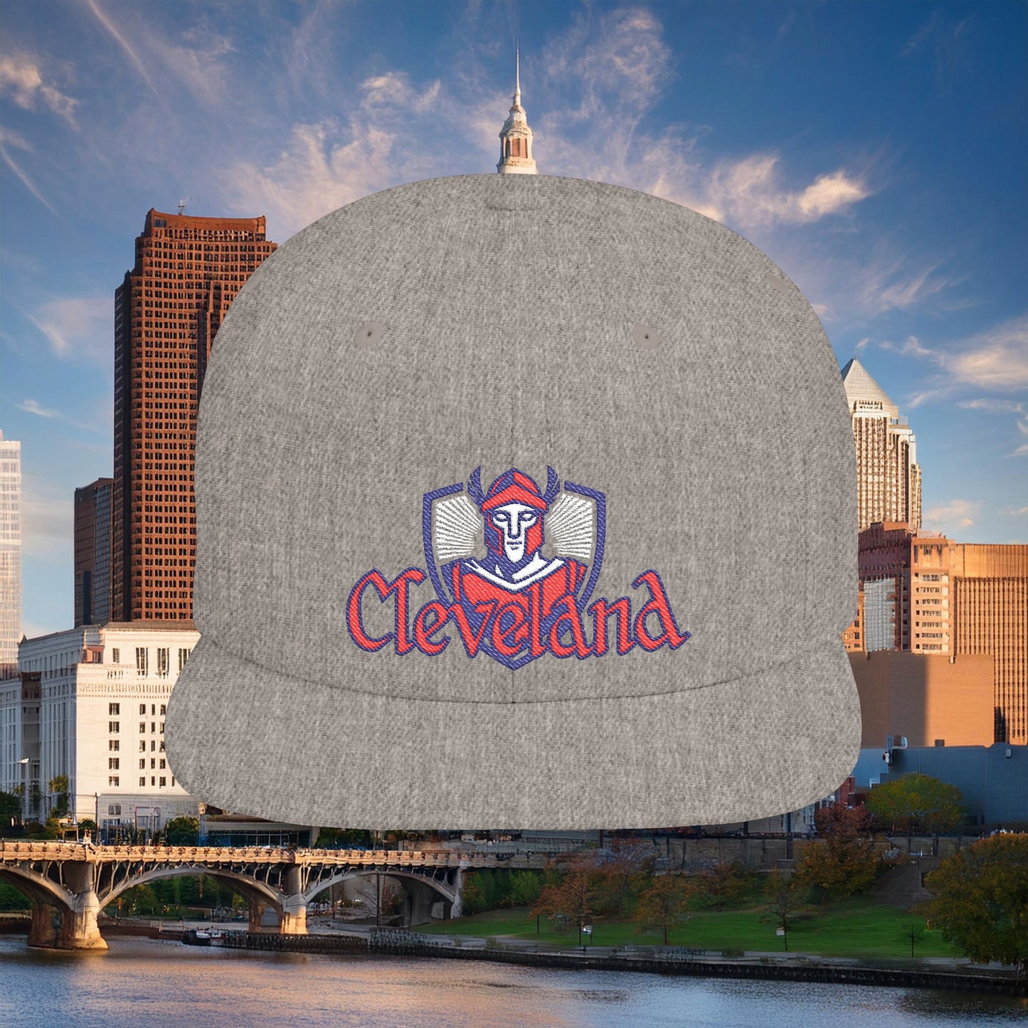 Cleveland Baseball Flat Bill Snapback