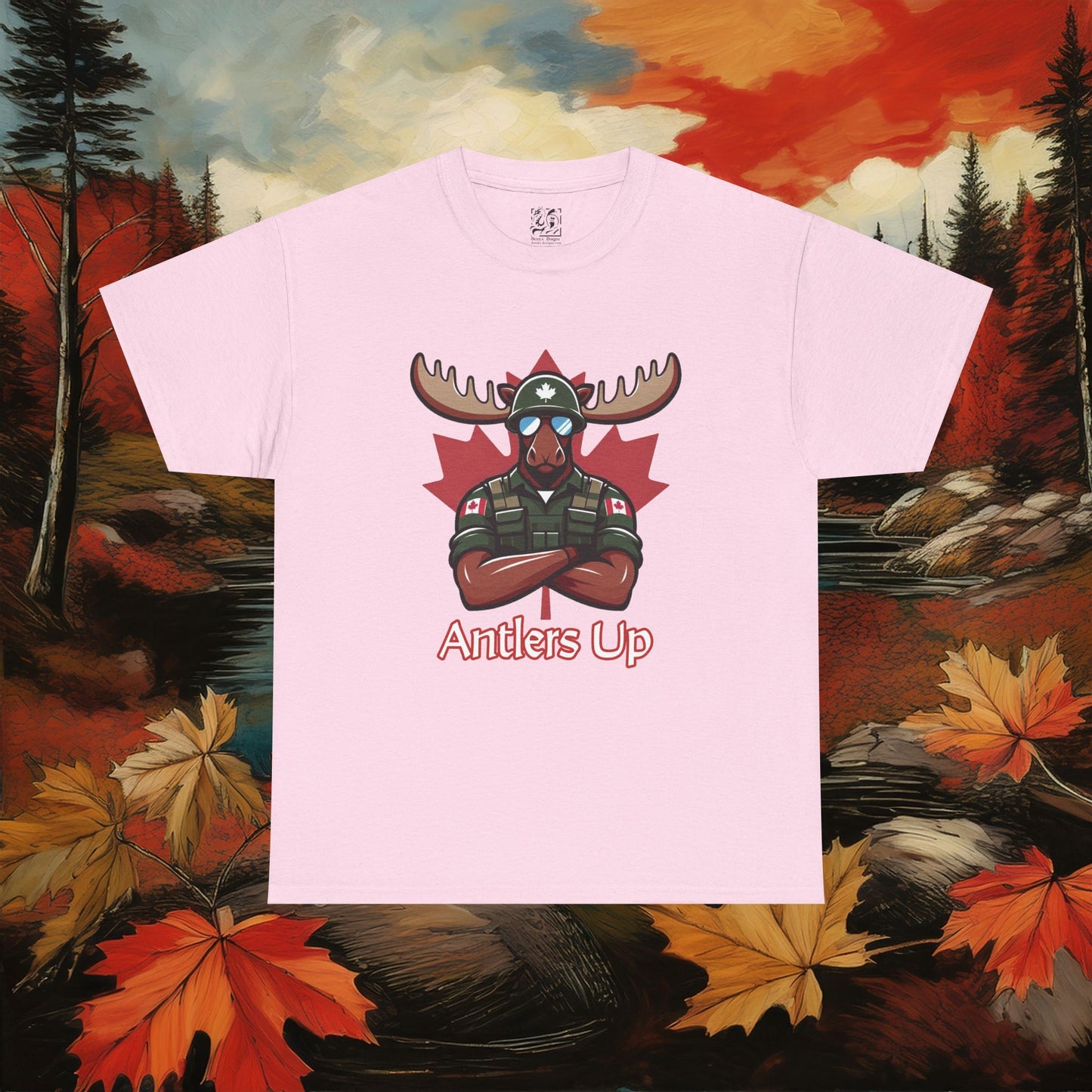 Canadian Moose "Antlers Up" Tee