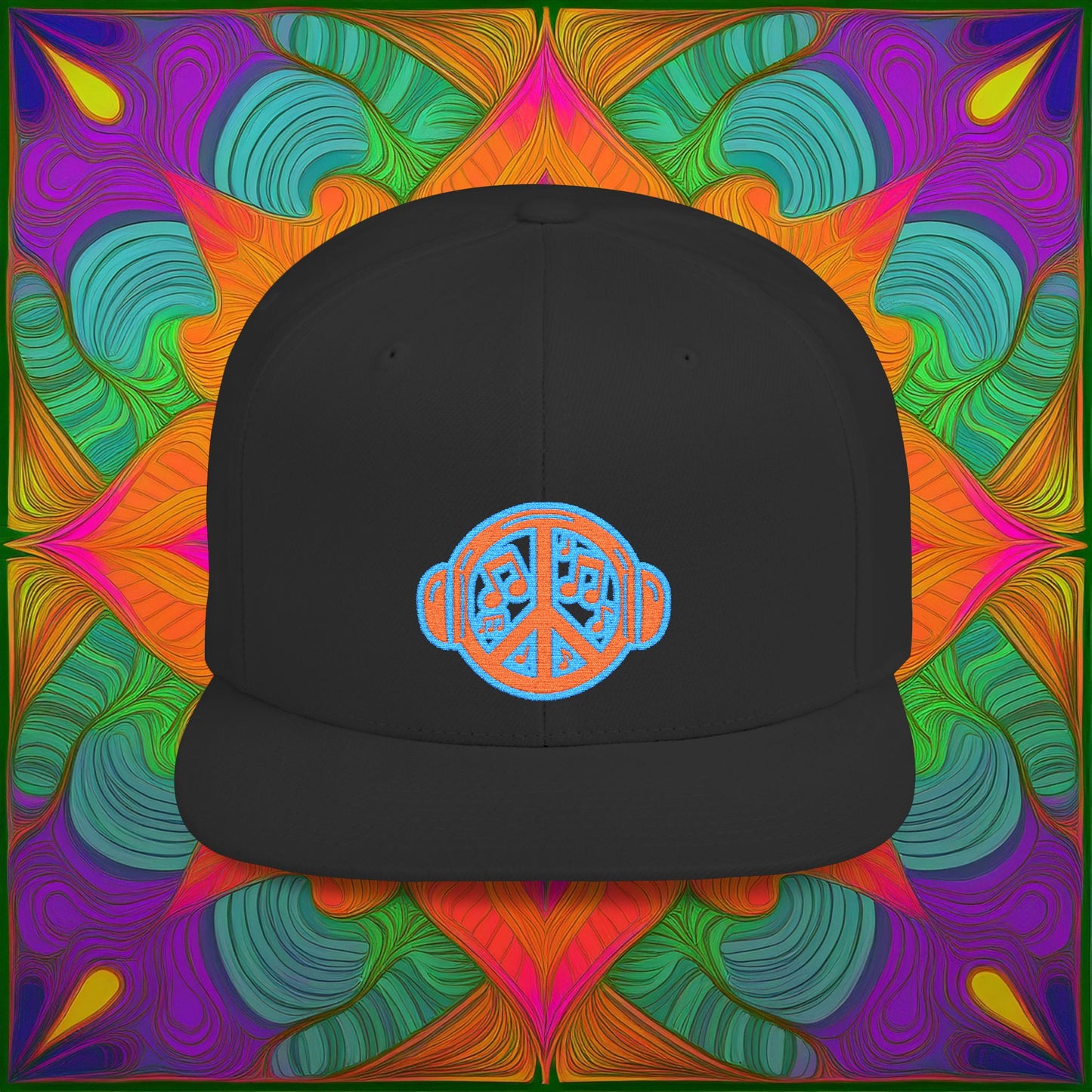 Beats Peace Logo Flat Bill Snapback