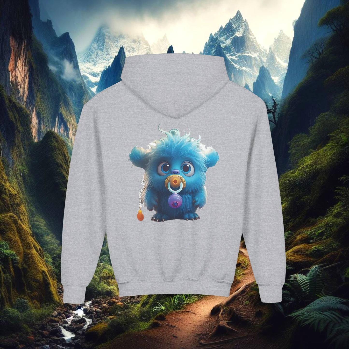 Baby Monster Youth Hoodie