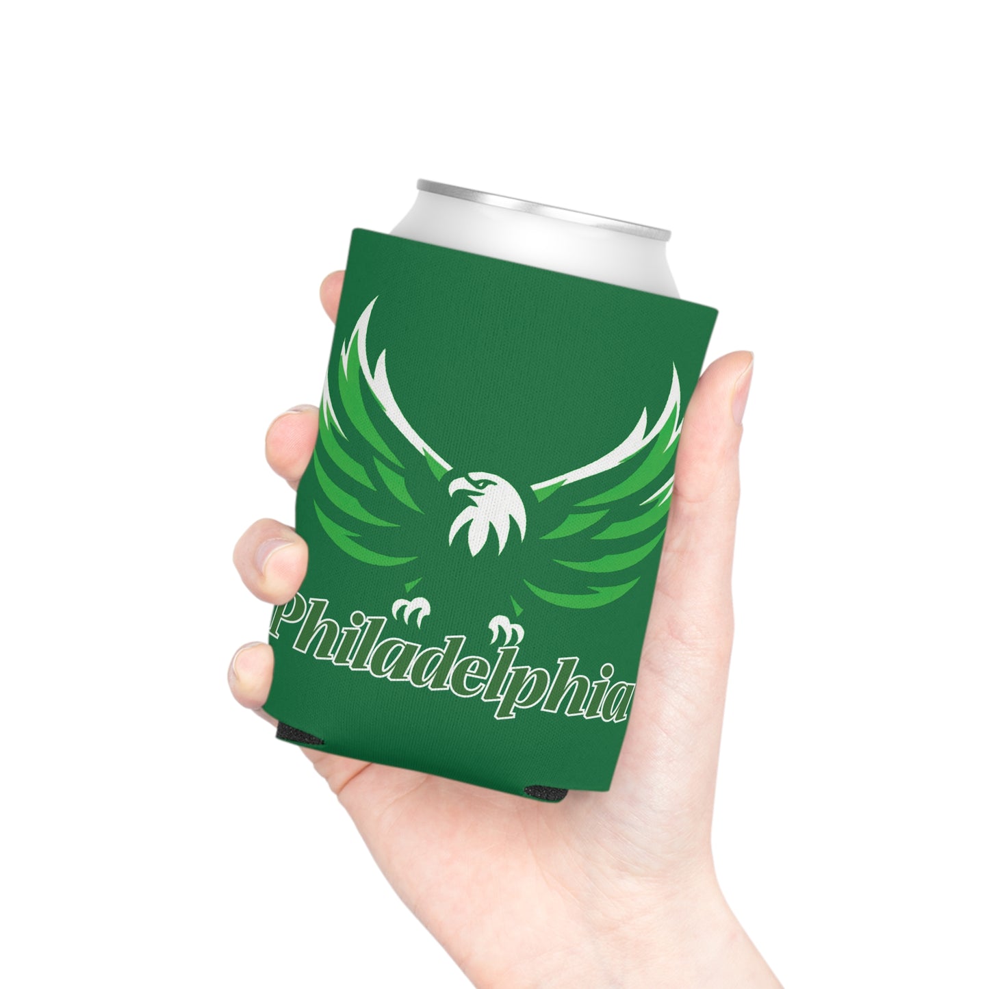 Philadelphia Eagle Logo Can Cooler