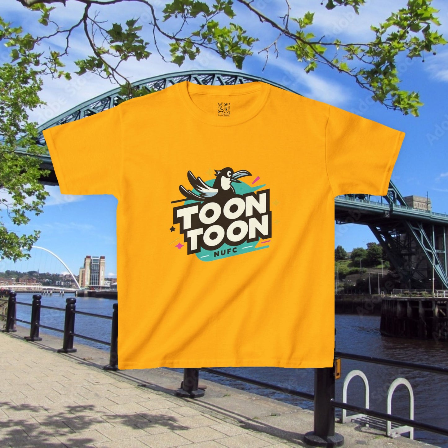 Newcastle United Toon Toon Kids Tee