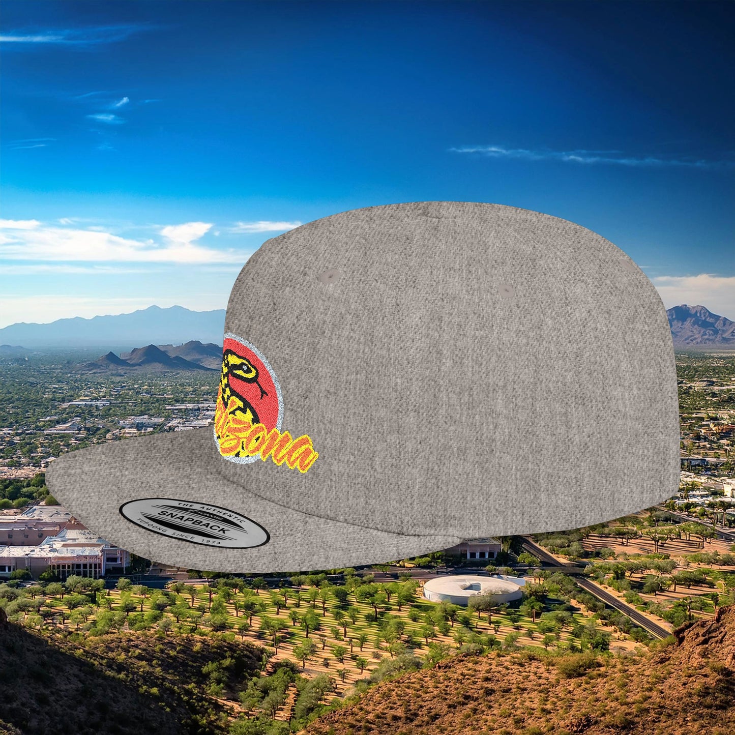 Arizona Baseball Flat Bill Snapback