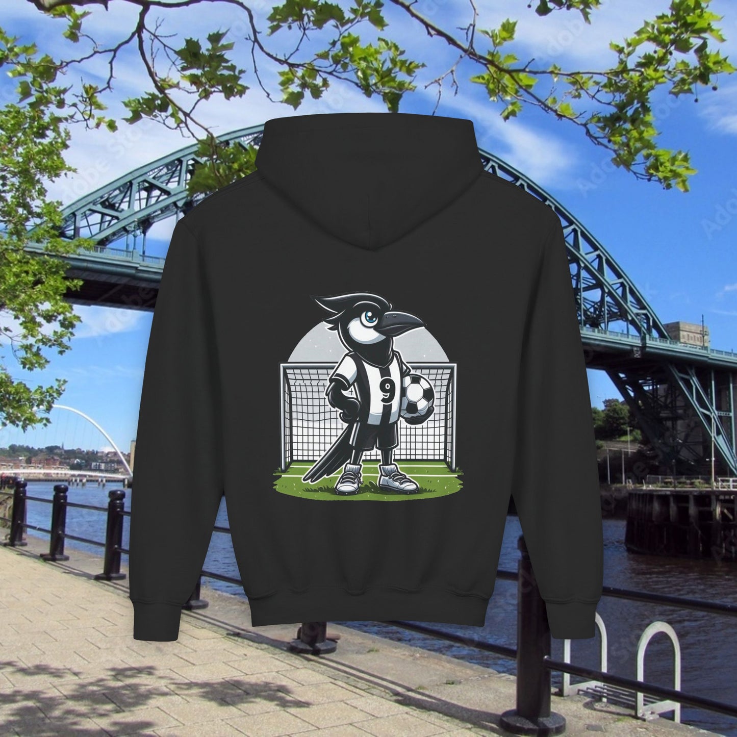 Newcastle United Little Mag #9 Youth Hoodie
