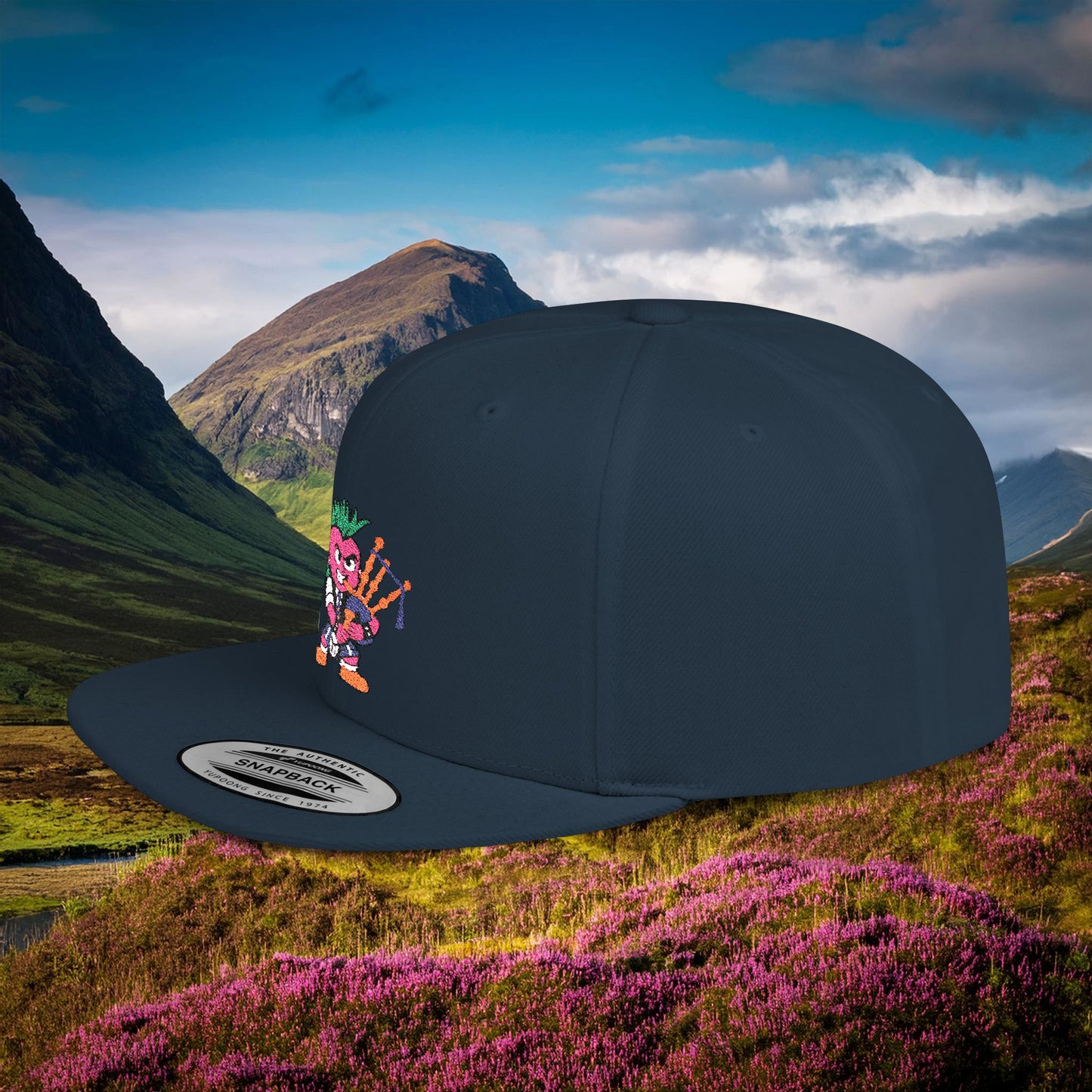 Scottish Punk Flat Bill Snapback