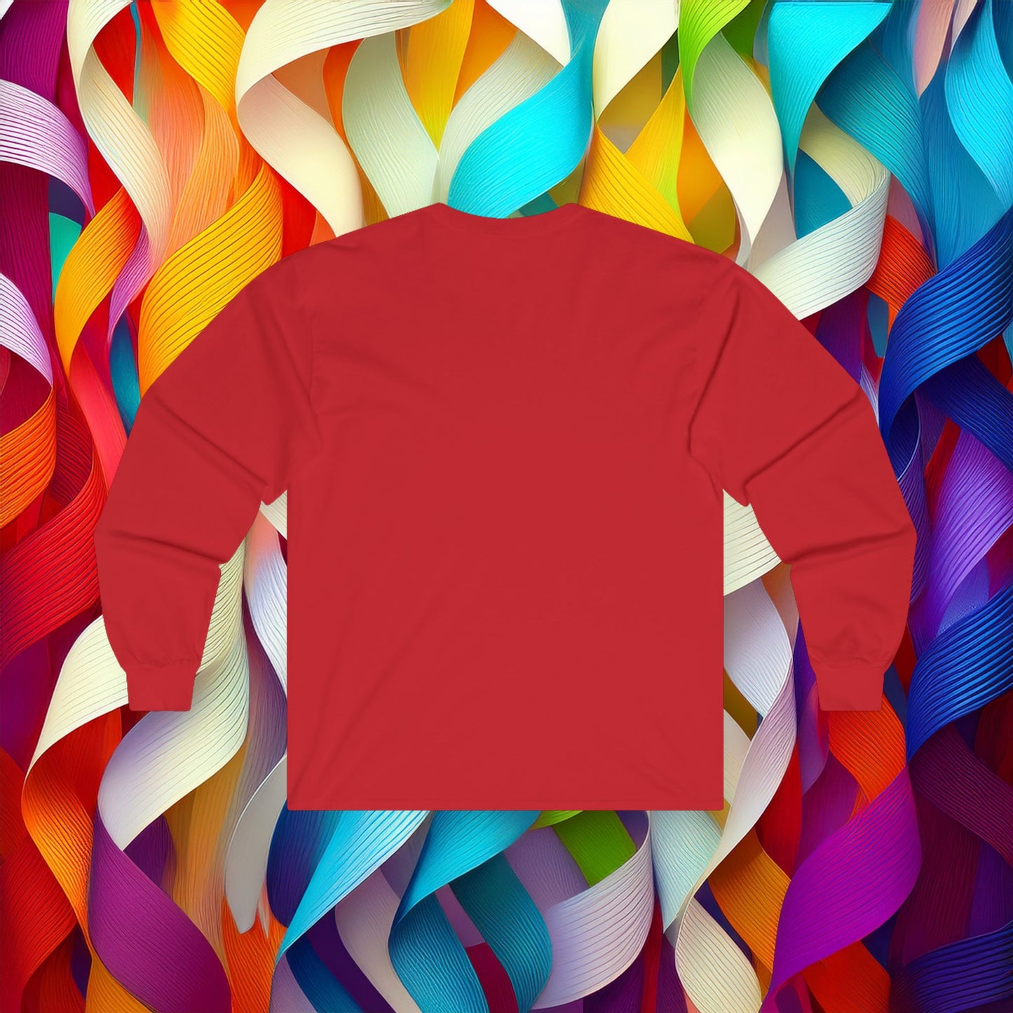 Rainbow Heart Long Sleeve Tee