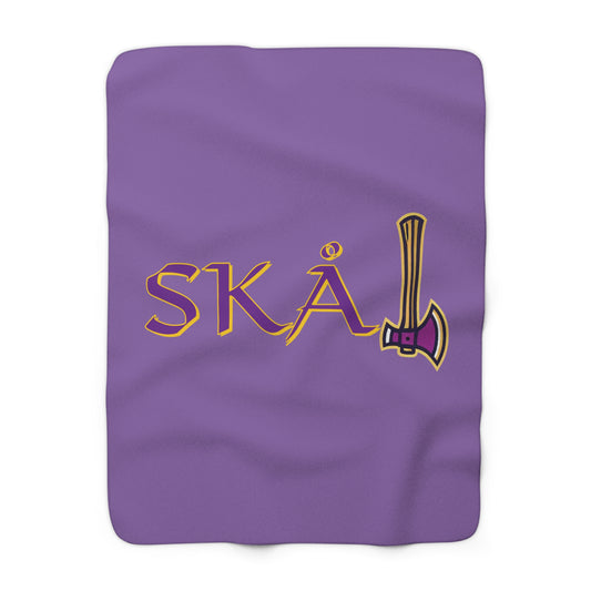 Minnesota Skål Sherpa Fleece Blanket