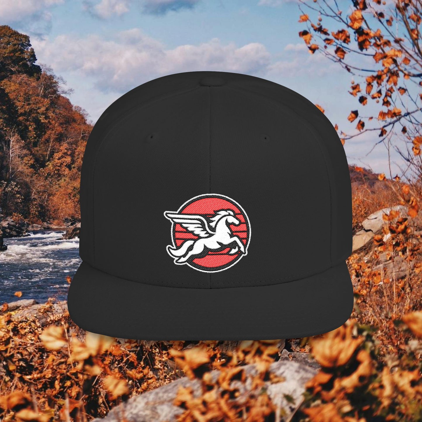 Loudoun Pegasus Flat Bill Snapback