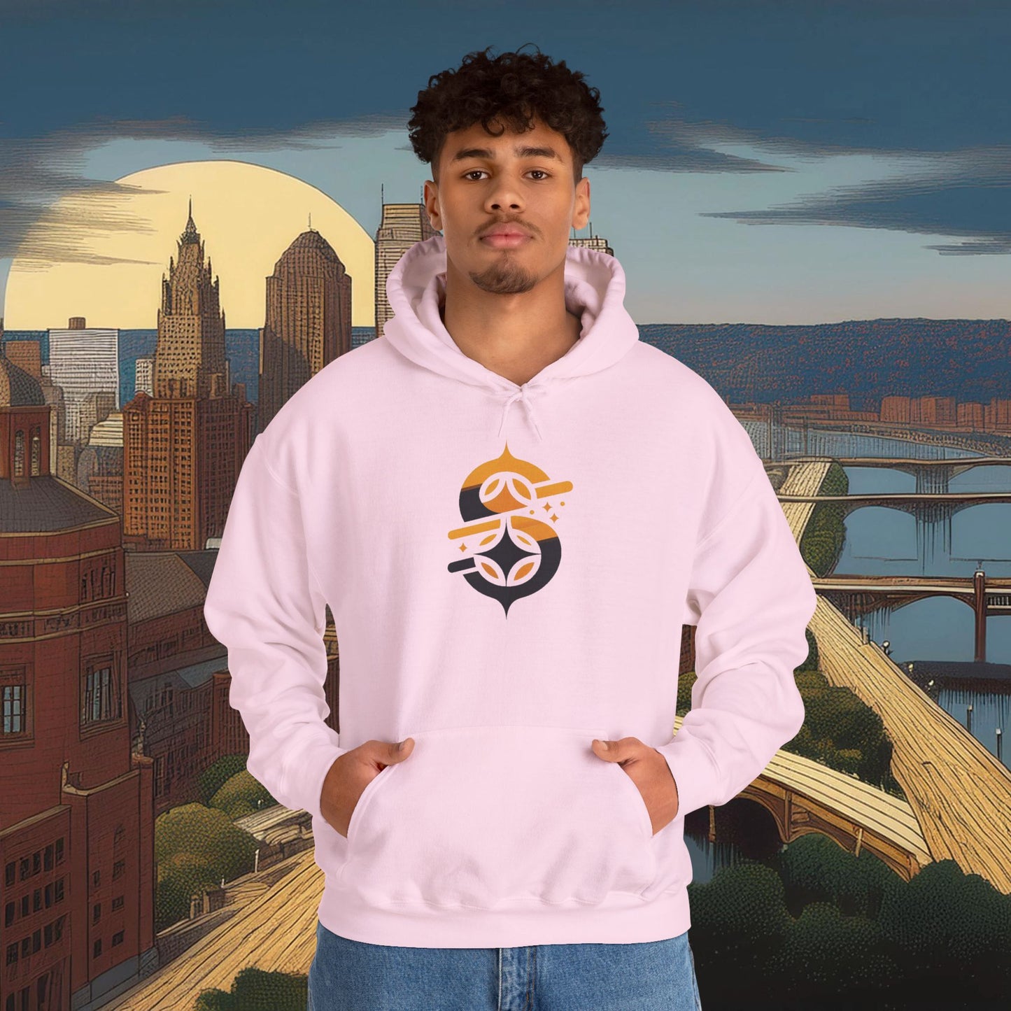 Pittsburgh Football Logo Hoodie