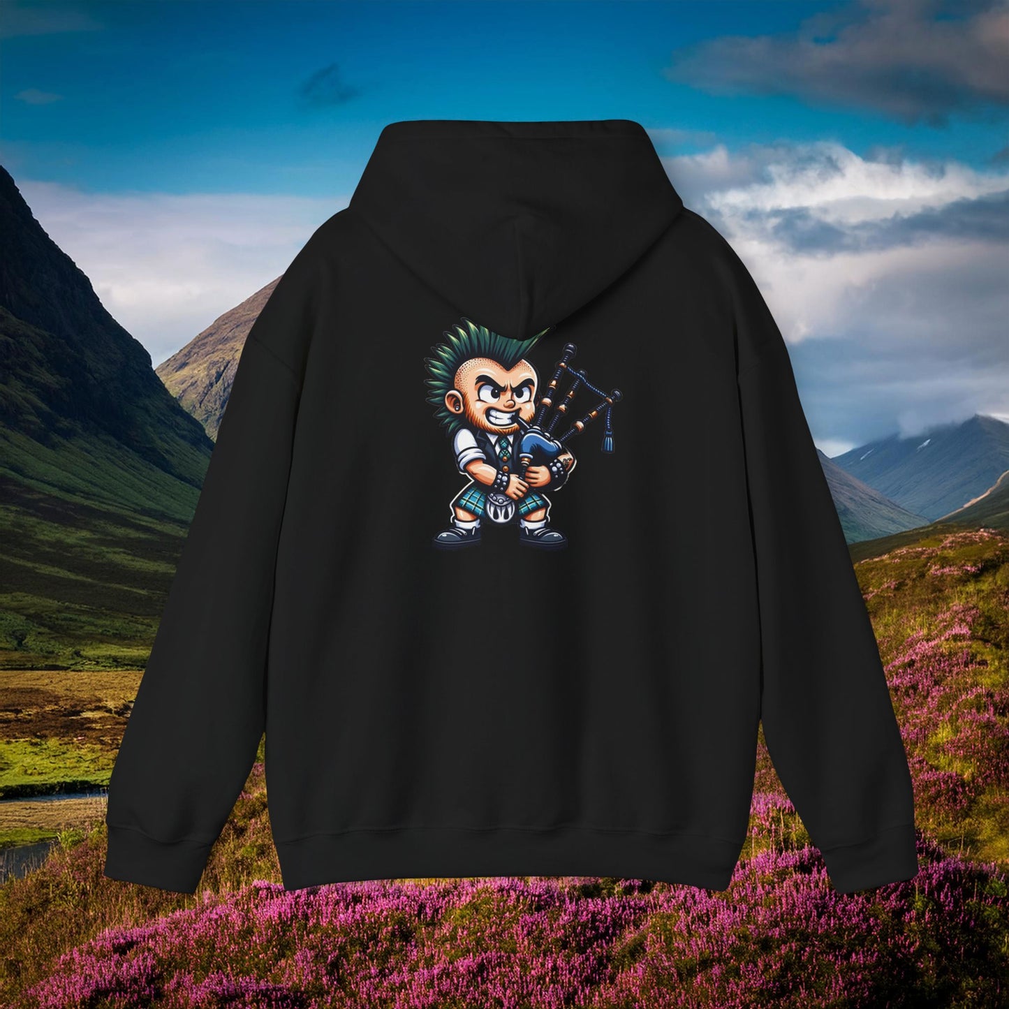 Scottish Punk Rock Hoodie