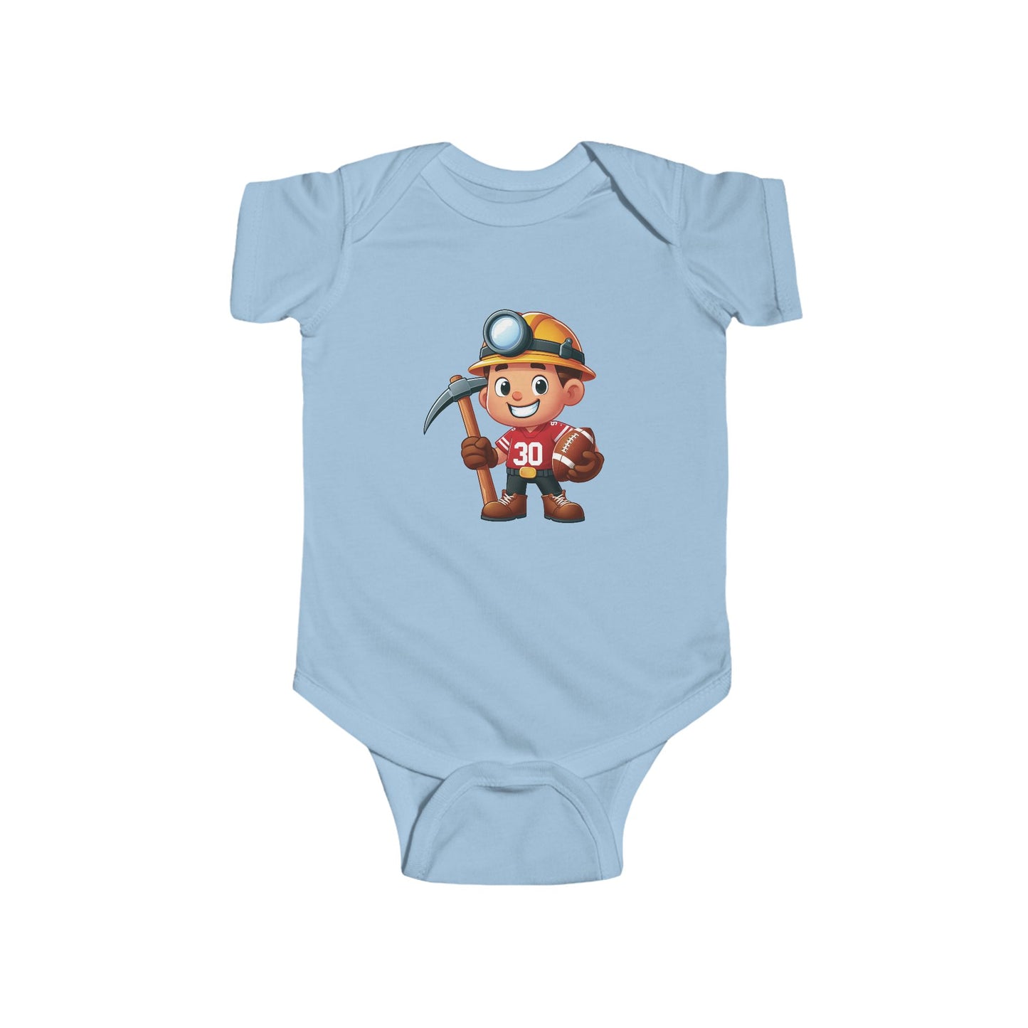 San Francisco Football Little Miner Infant Bodysuit