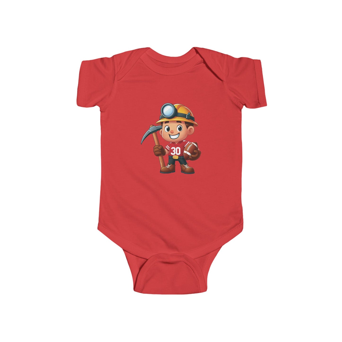 San Francisco Football Little Miner Infant Bodysuit