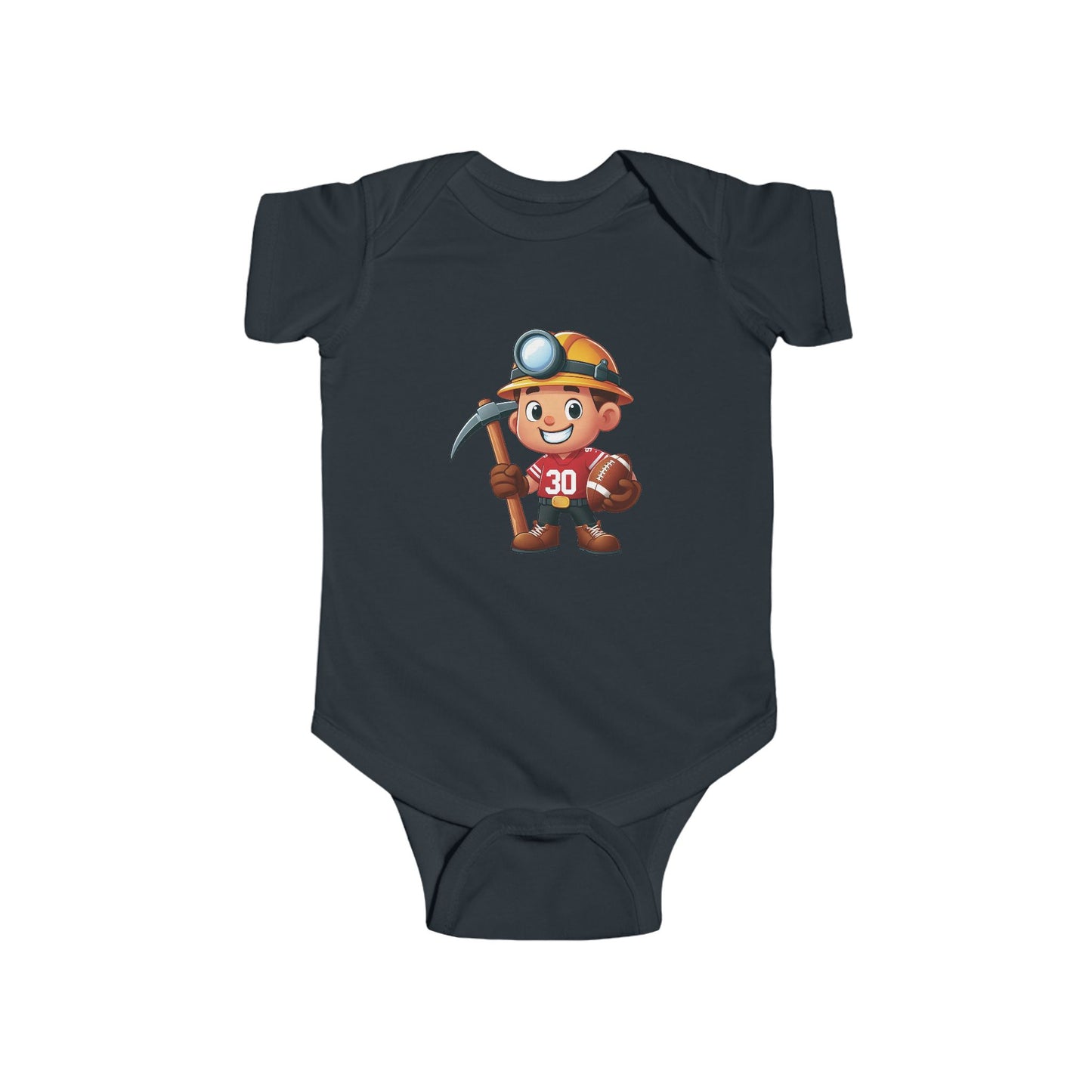 San Francisco Football Little Miner Infant Bodysuit