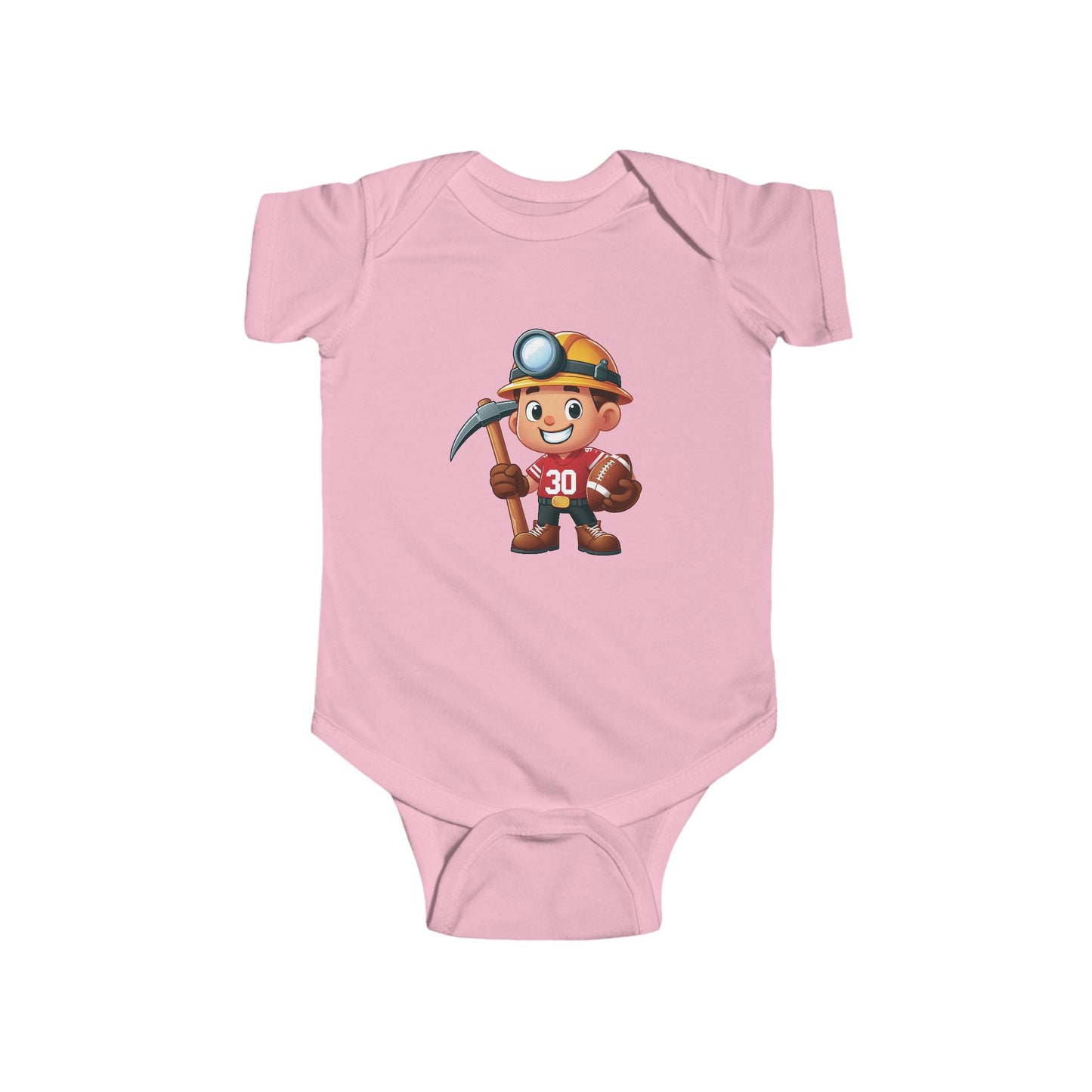 San Francisco Football Little Miner Infant Bodysuit