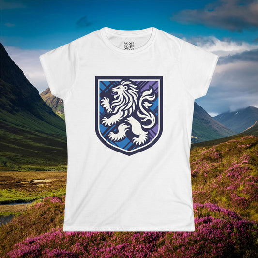 Scottish Rampant Lion Crest Women's Softstyle Tee