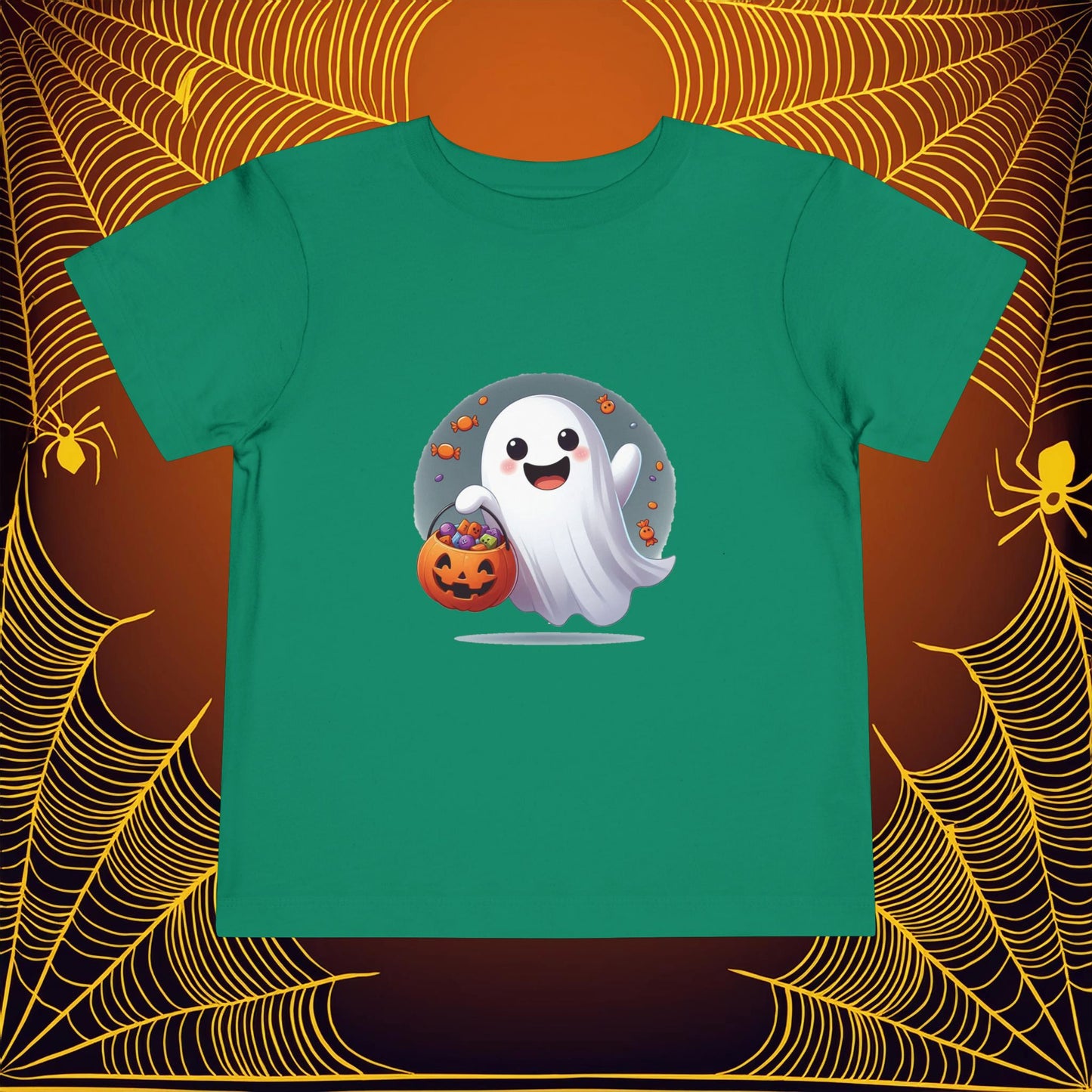 Trick or Treat Ghost Toddler Tee