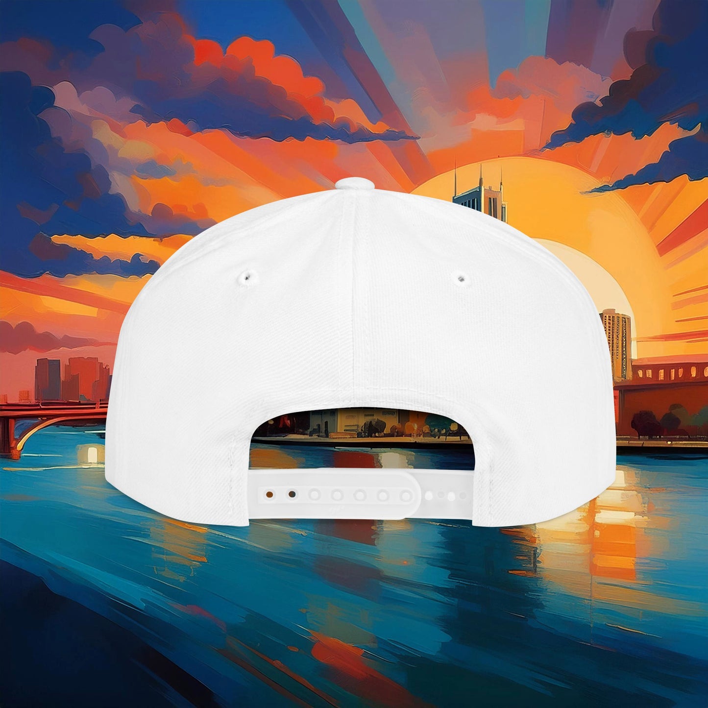 Detroit Baseball Flat Bill Snapback