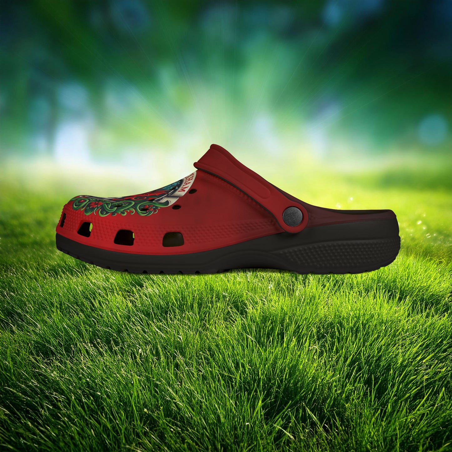 Wrexham Crest Foam Clogs