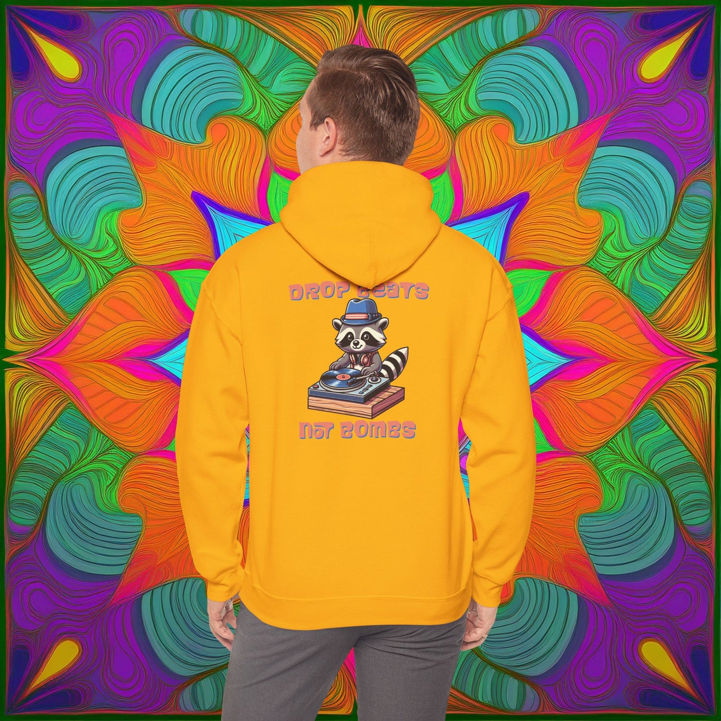 "Beats Not Bombs" Peace Hoodie