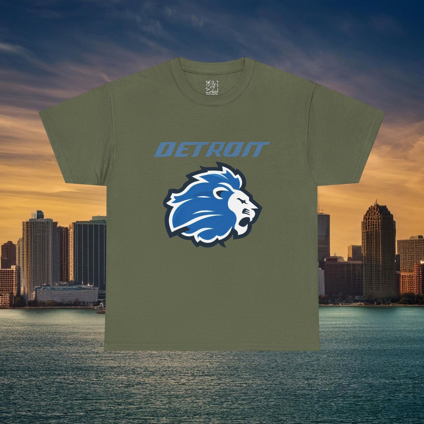 Detroit Football Logo Tee