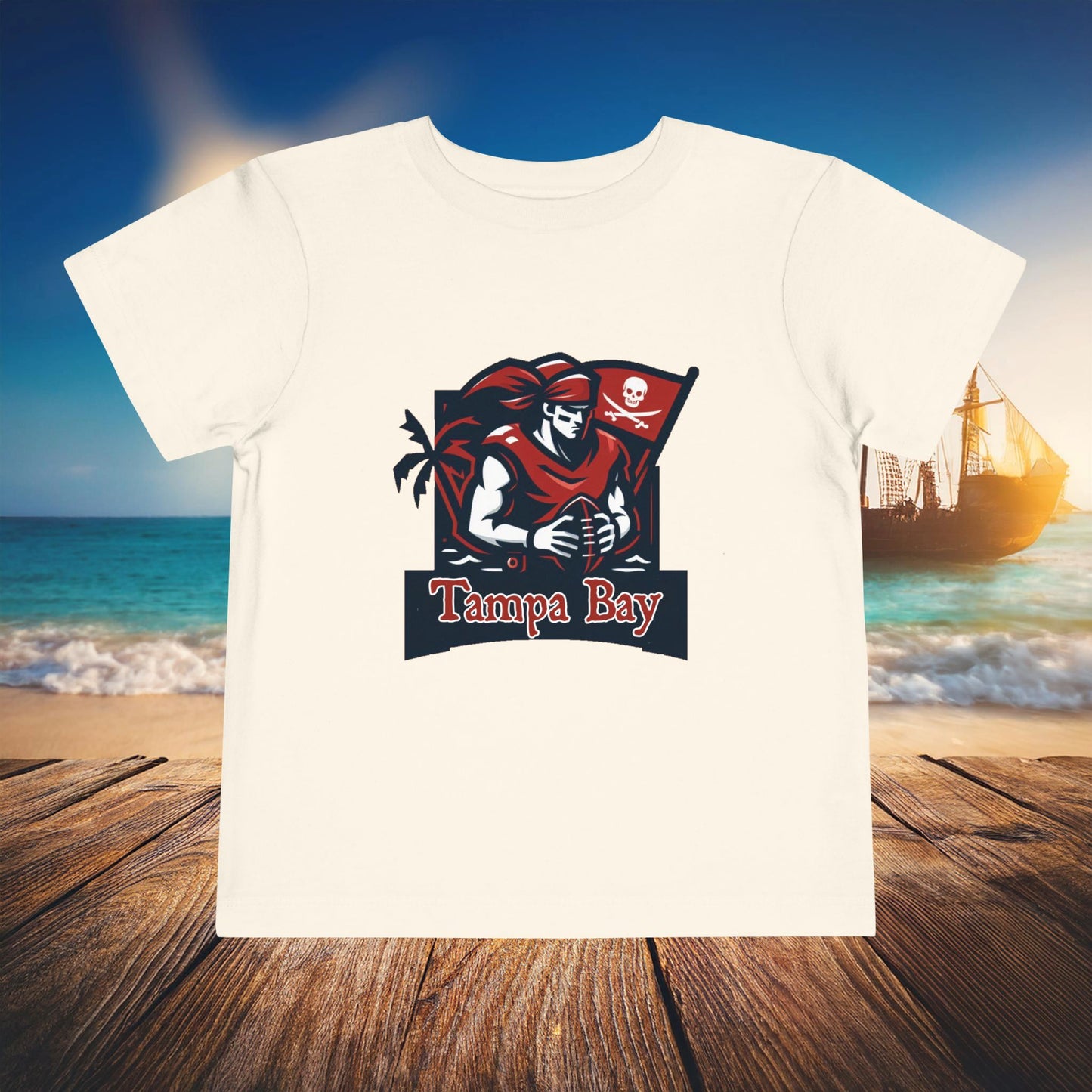 Tampa Bay Football Player Toddler Tee