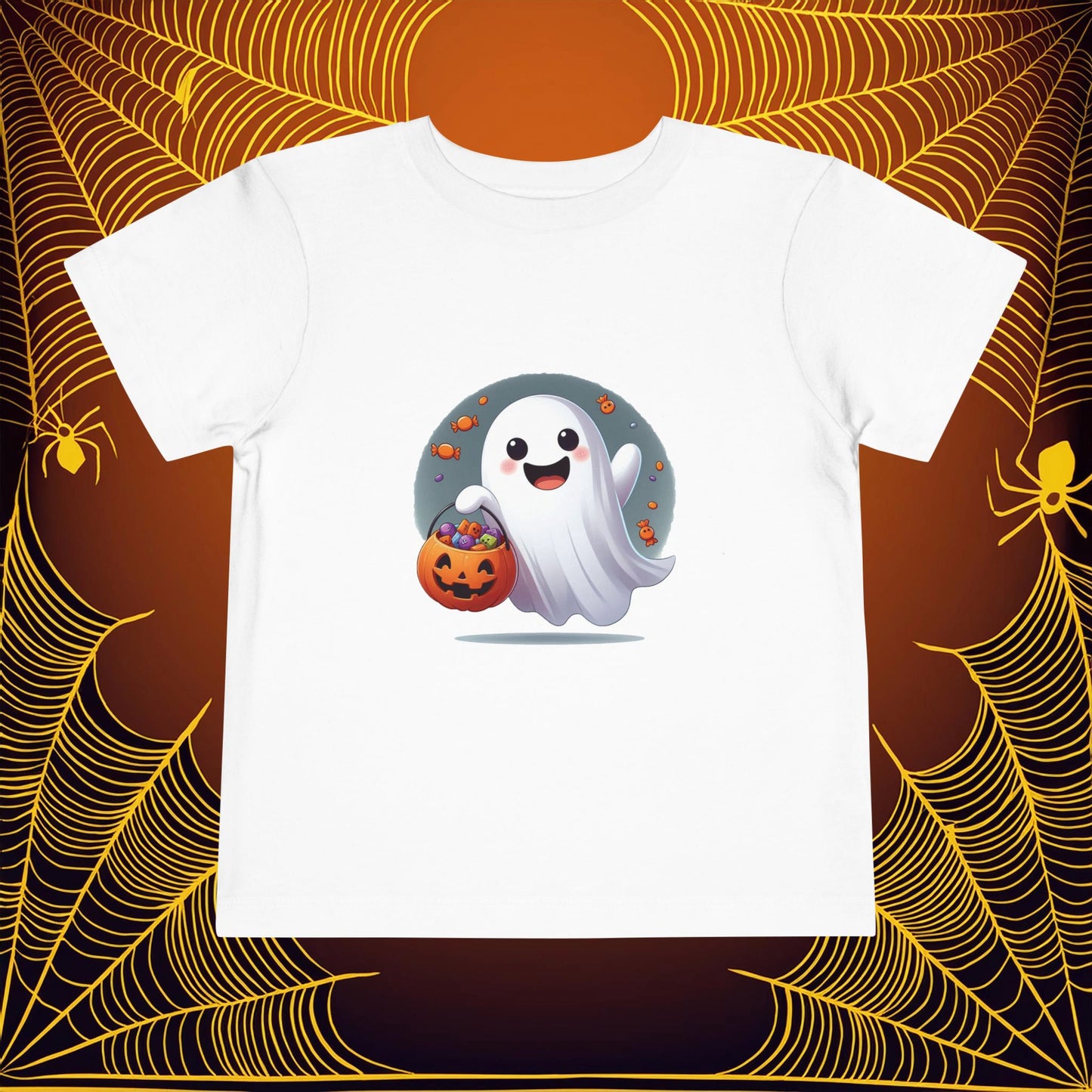 Trick or Treat Ghost Toddler Tee