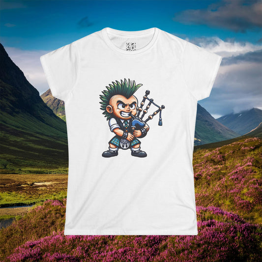 Scottish Punk Rock Women's Softstyle Tee