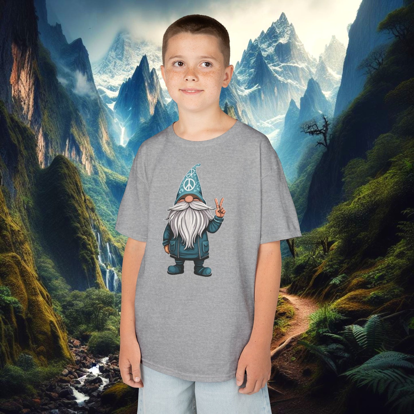 Peace Gnome Kids Tee