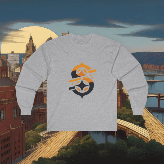 Pittsburgh Football Logo Long Sleeve Tee