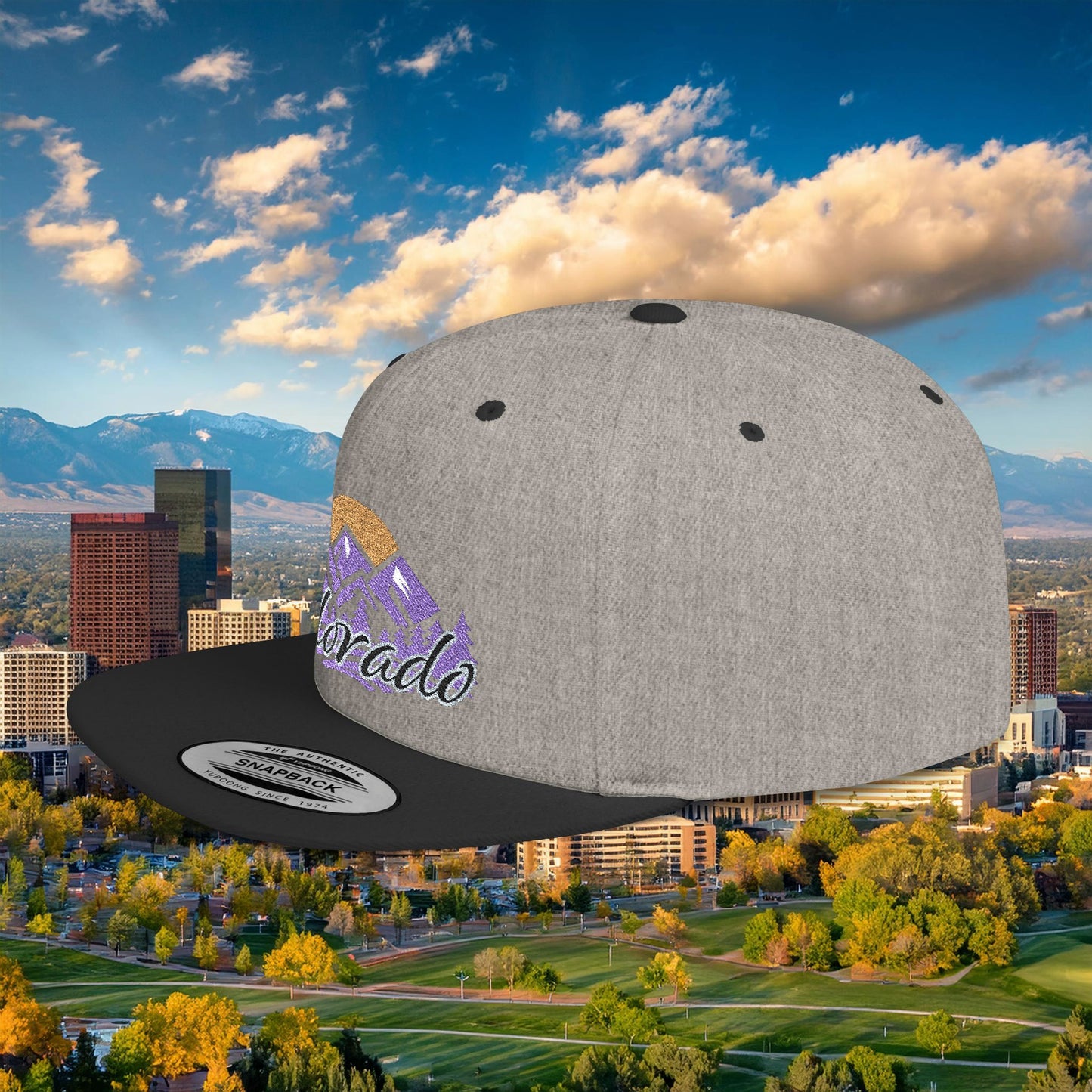 Colorado Baseball Flat Bill Snapback