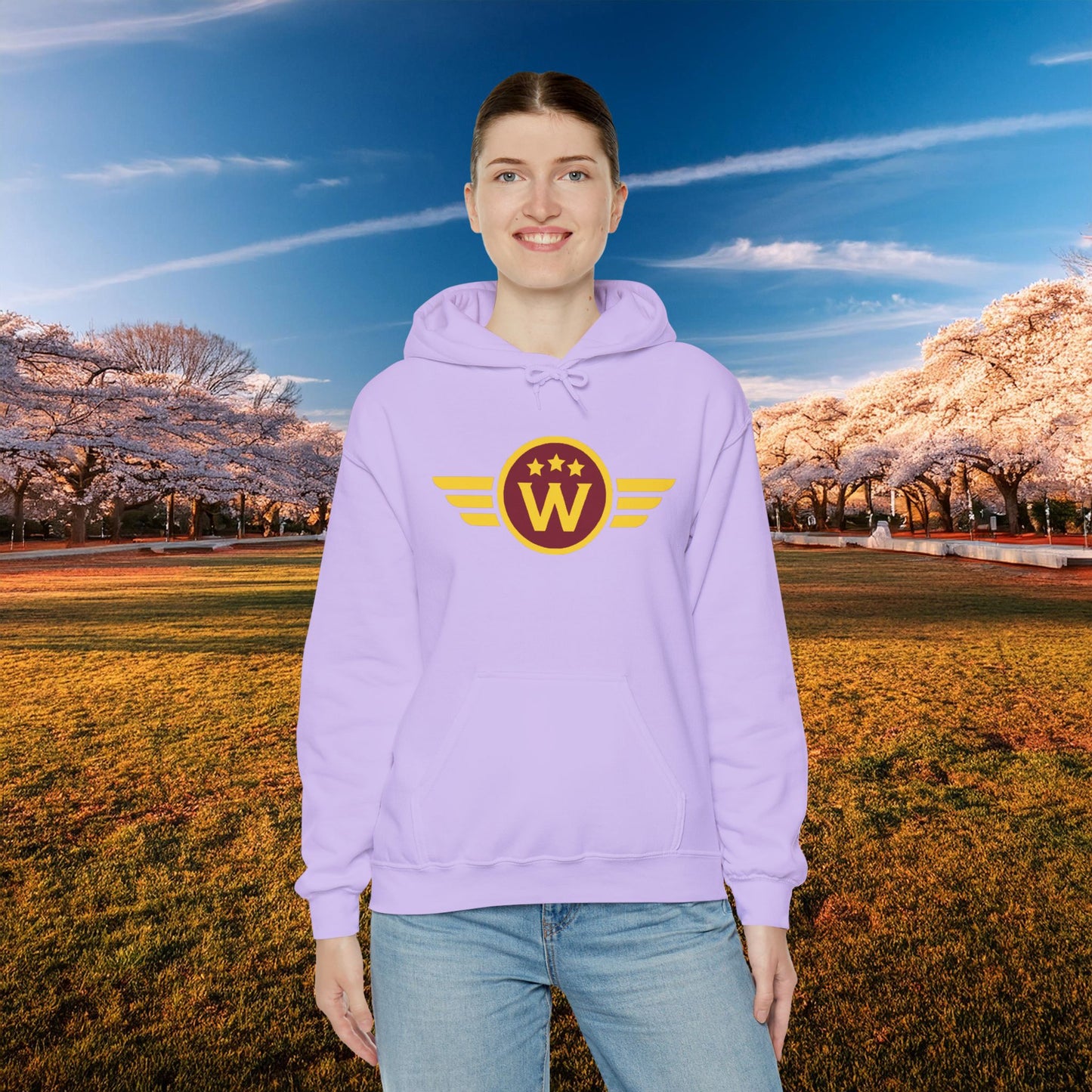 Washington DC Football Logo Hoodie