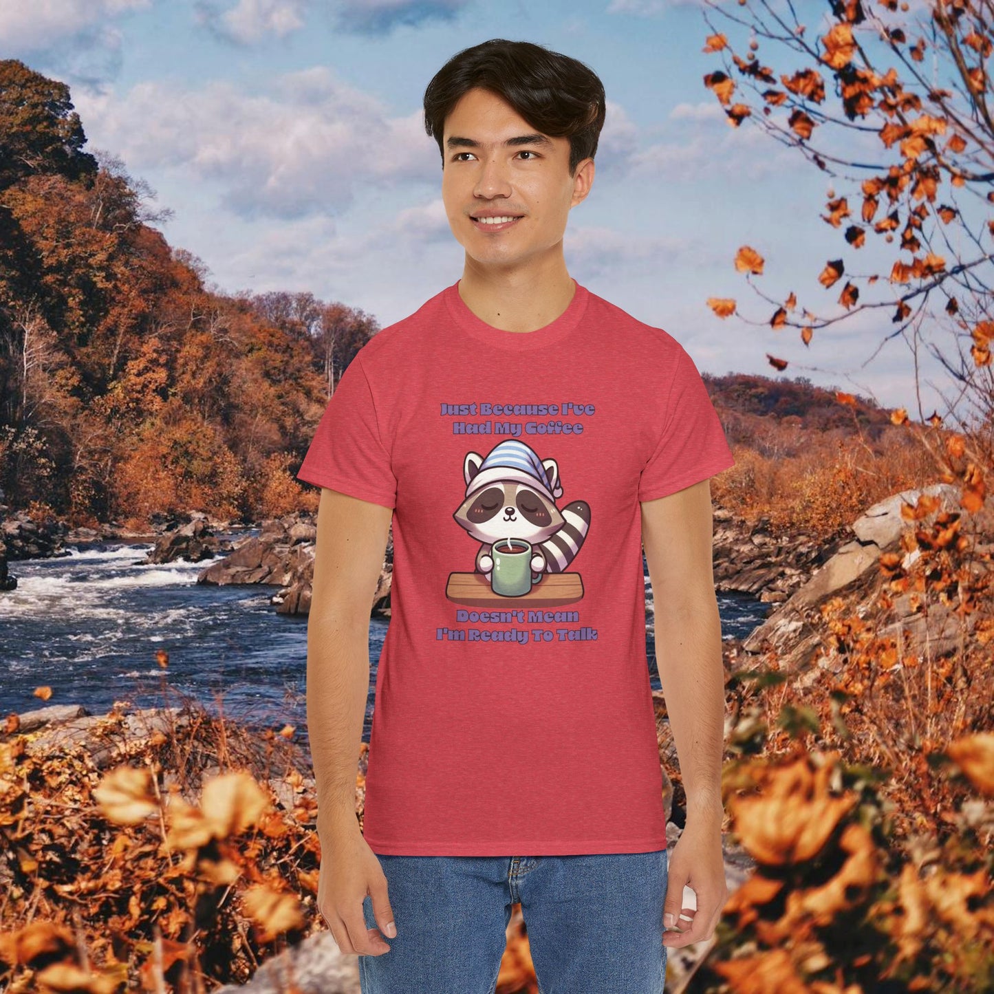 Raccoon Coffee Tee