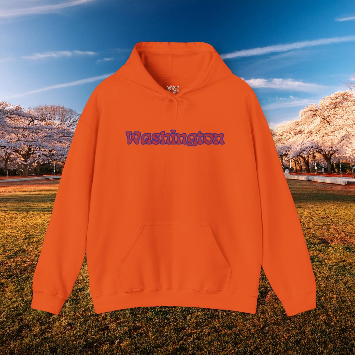 Psychedelic Funky W Skull Hoodie