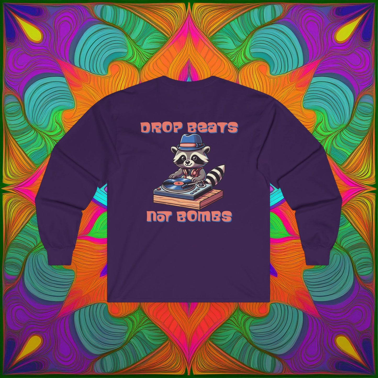 The "Beats Not Bombs" Peace Long Sleeve Tee