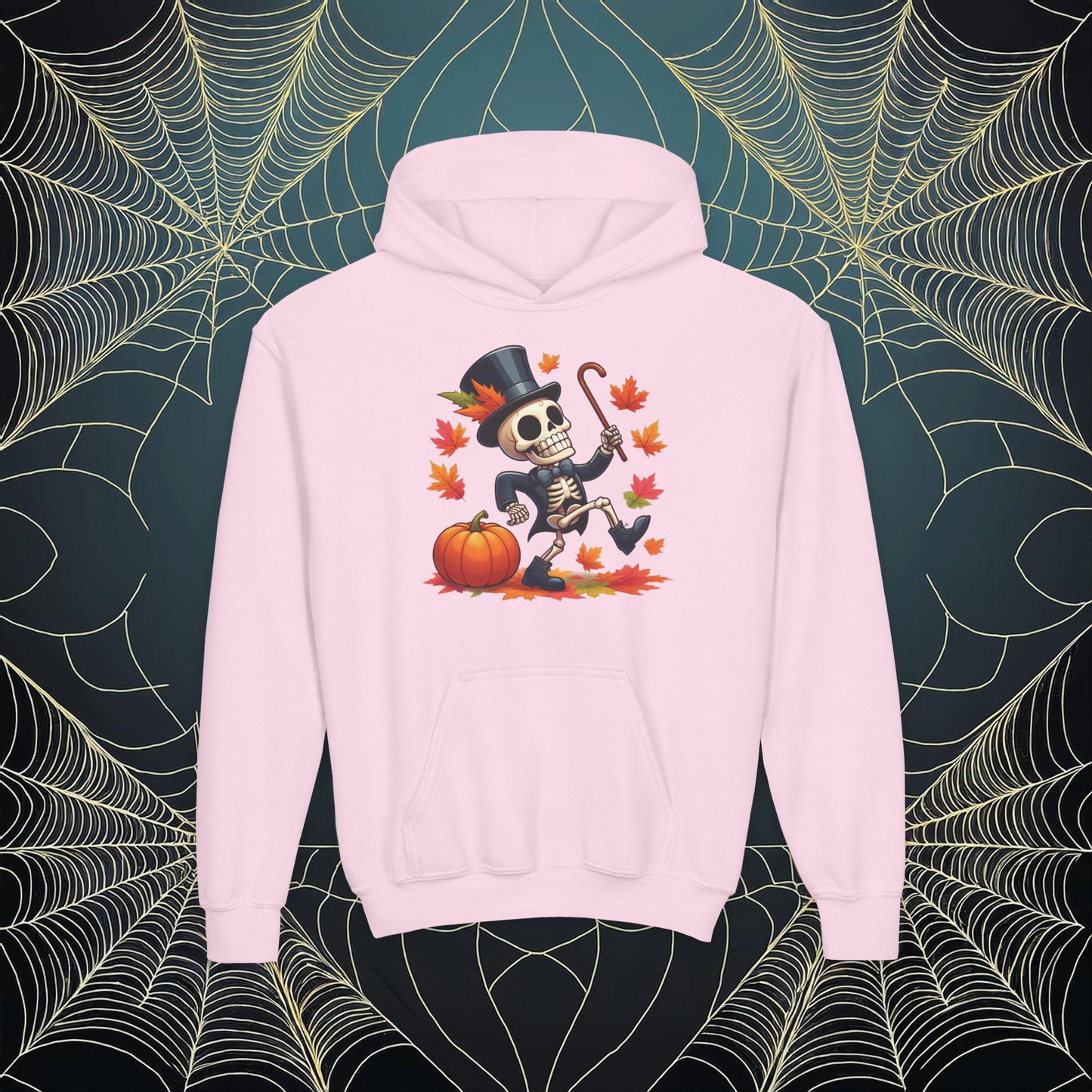 Snazzy Skeleton Youth Hoodie
