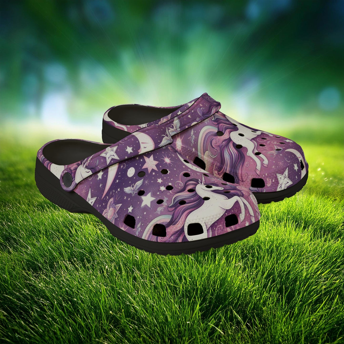 Unicorn Foam Clogs