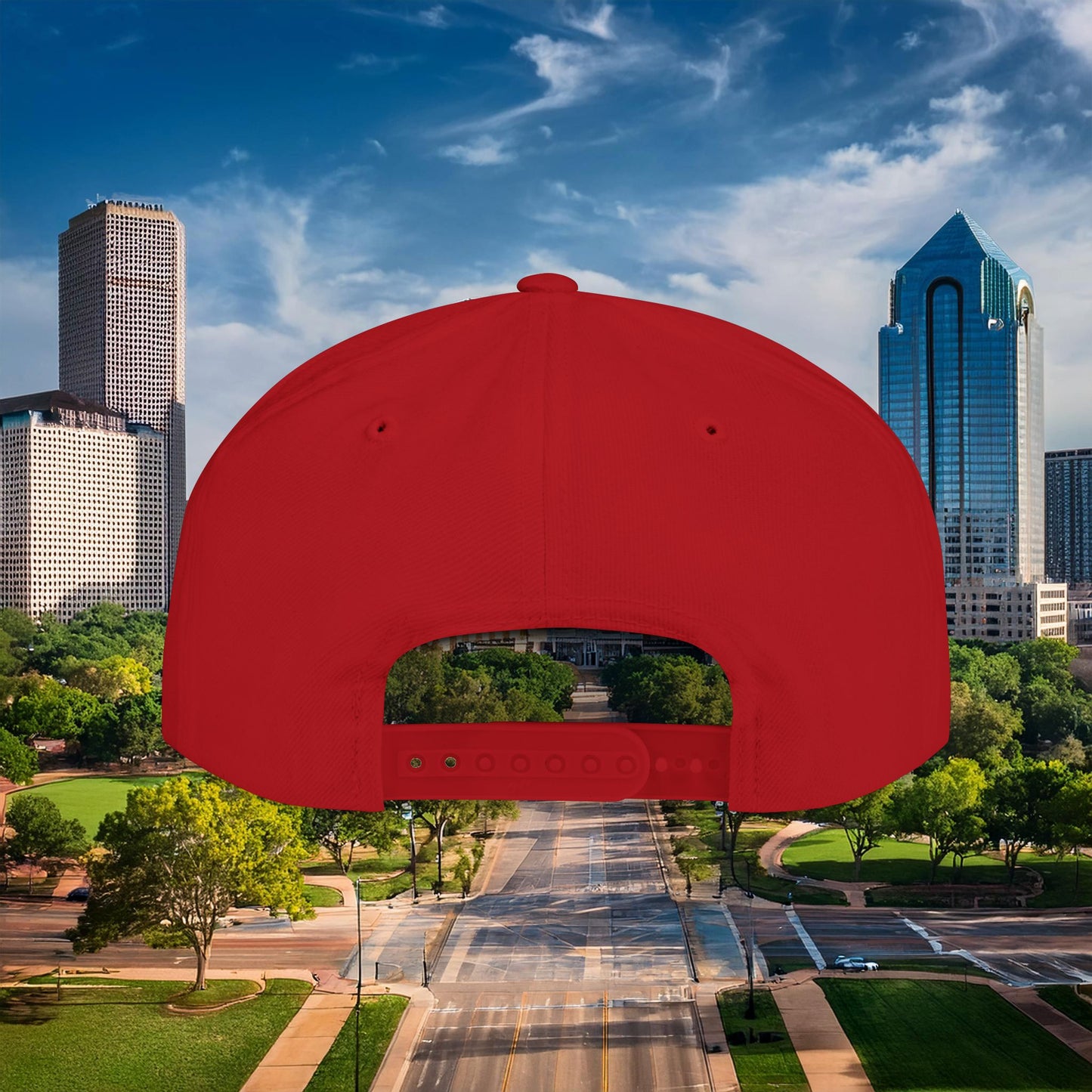 Texas Cowboy Hat Flat Bill Snapback