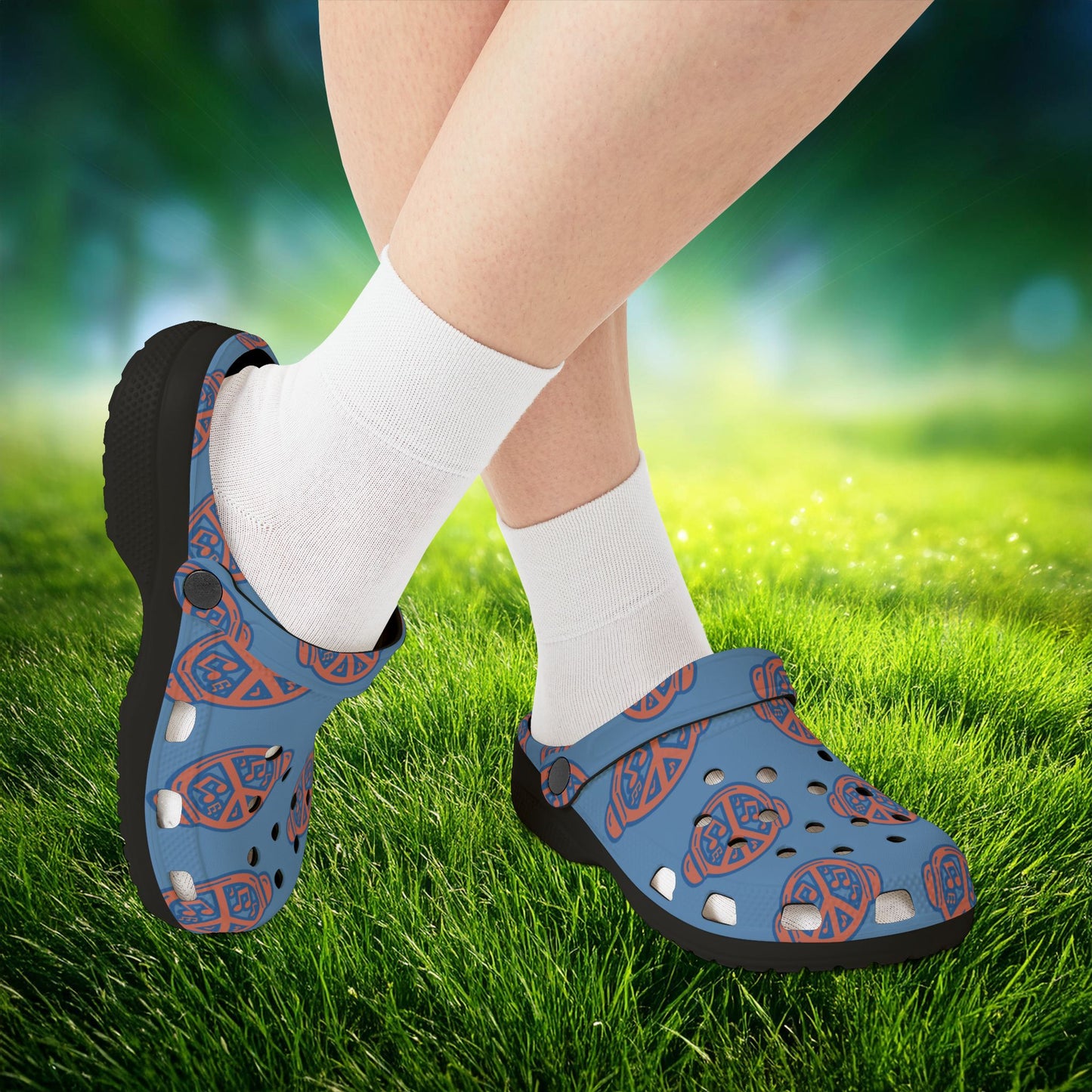 Beats Peace Logo Foam Clogs