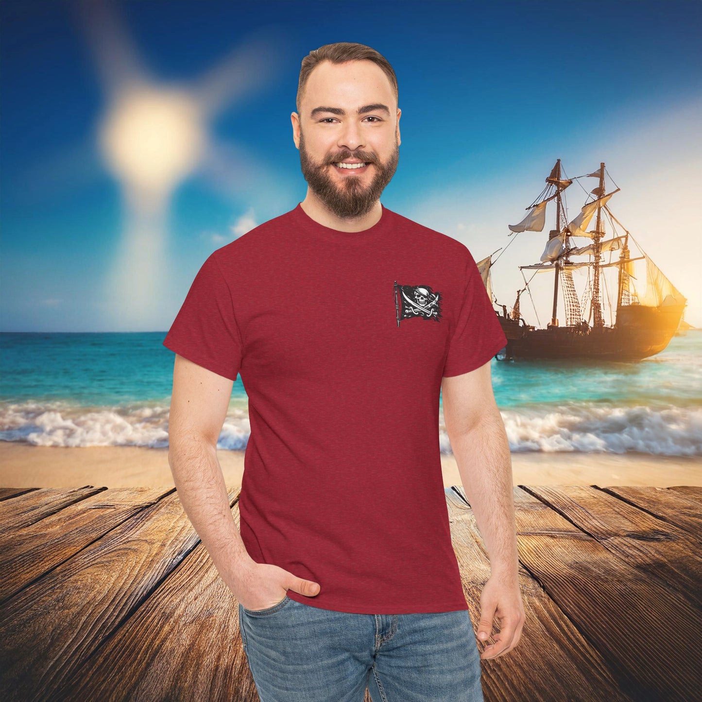 Pirate "Beatings Will Continue" Tee