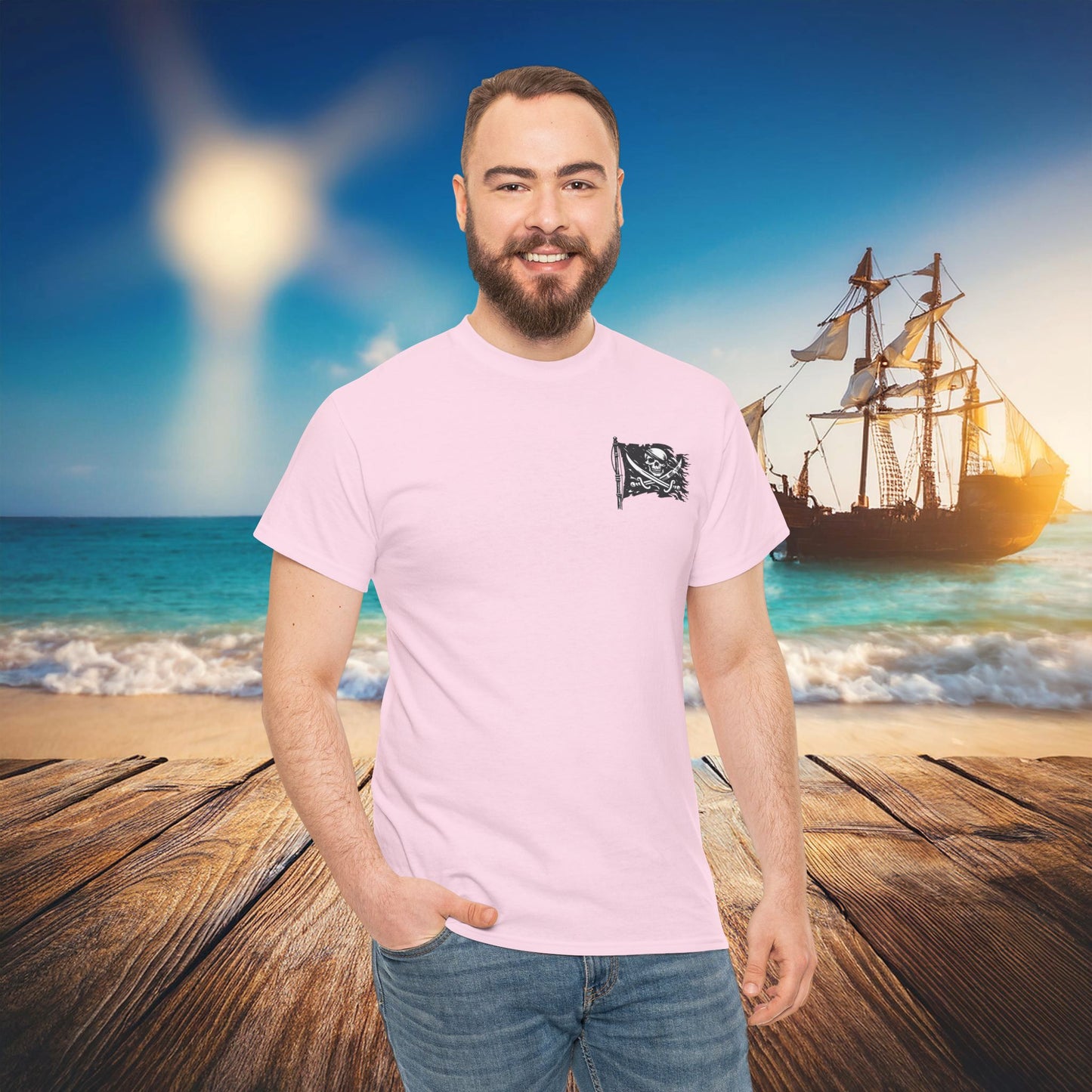 Pirate "Beatings Will Continue" Tee