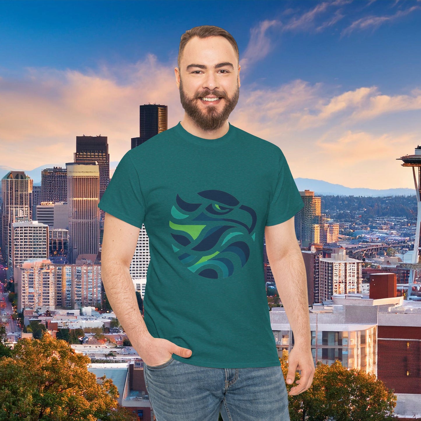 Seattle Football Logo Tee