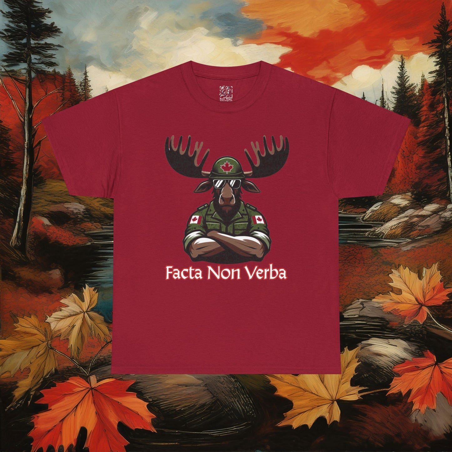 Canadian Moose "Facta Non Verba" Tee